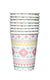 Pink Tribal Party Cups - Stesha Party
