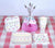 Pink Tribal Party Plates "And So The Adventure Begins" - Stesha Party