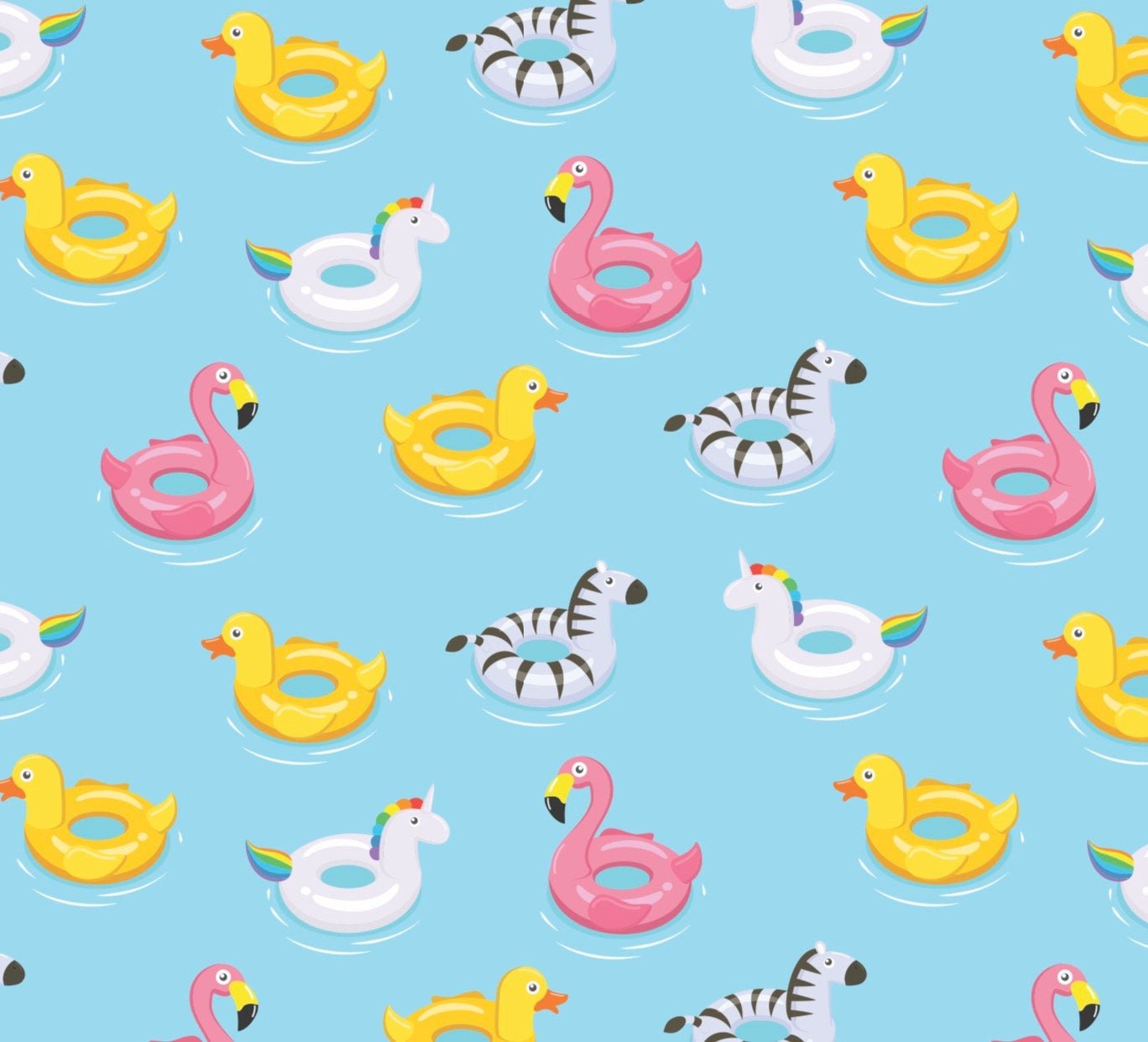 Pool Float Gift Wrap - Stesha Party