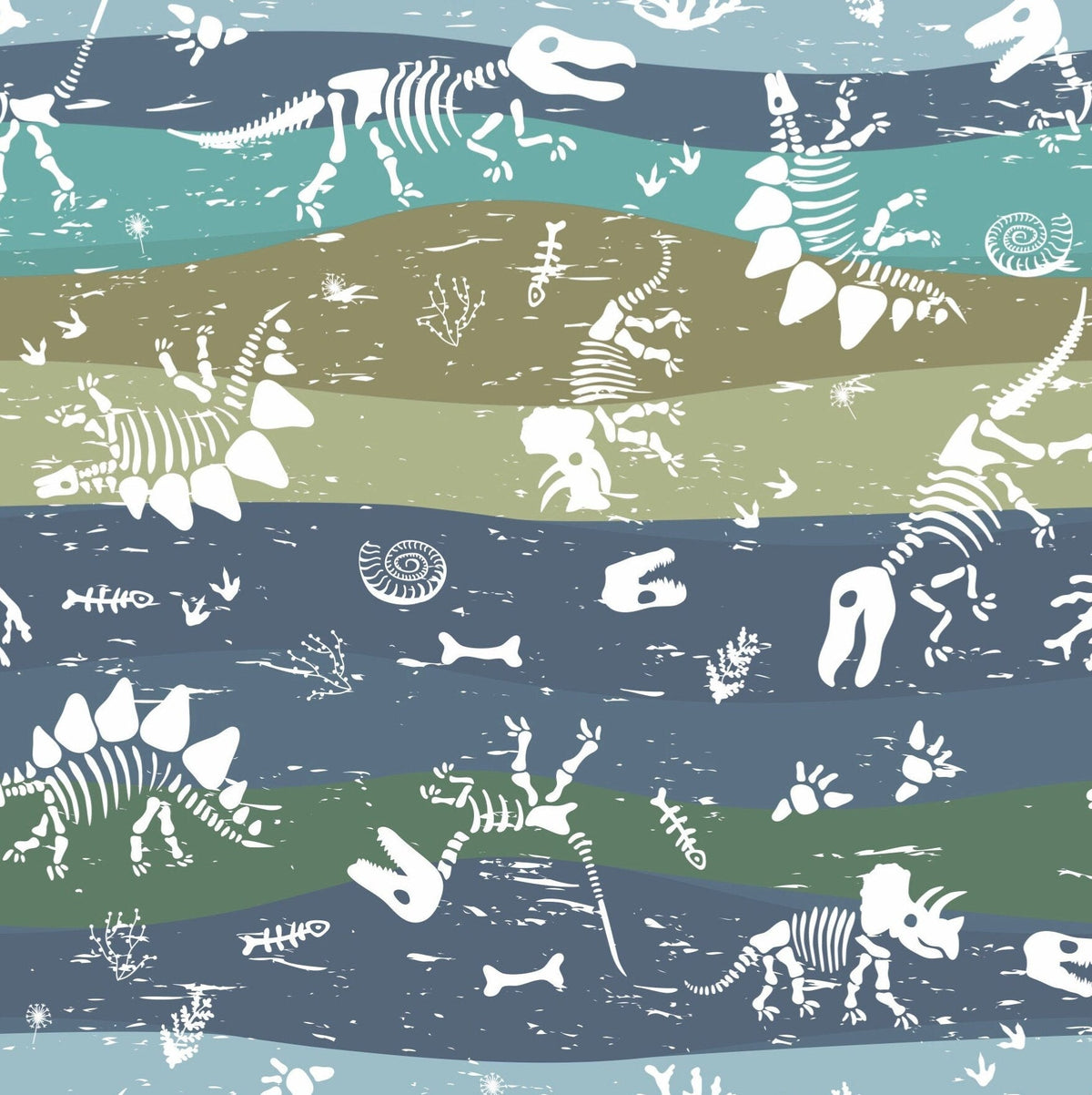 Prehistoric Dinosaur Gift Wrap - Stesha Party
