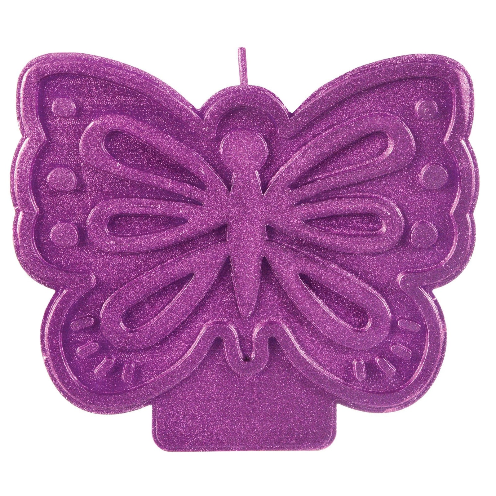 Purple Butterfly Candle - Stesha Party