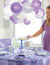 Purple Chandelier Balloon Kit - Stesha Party