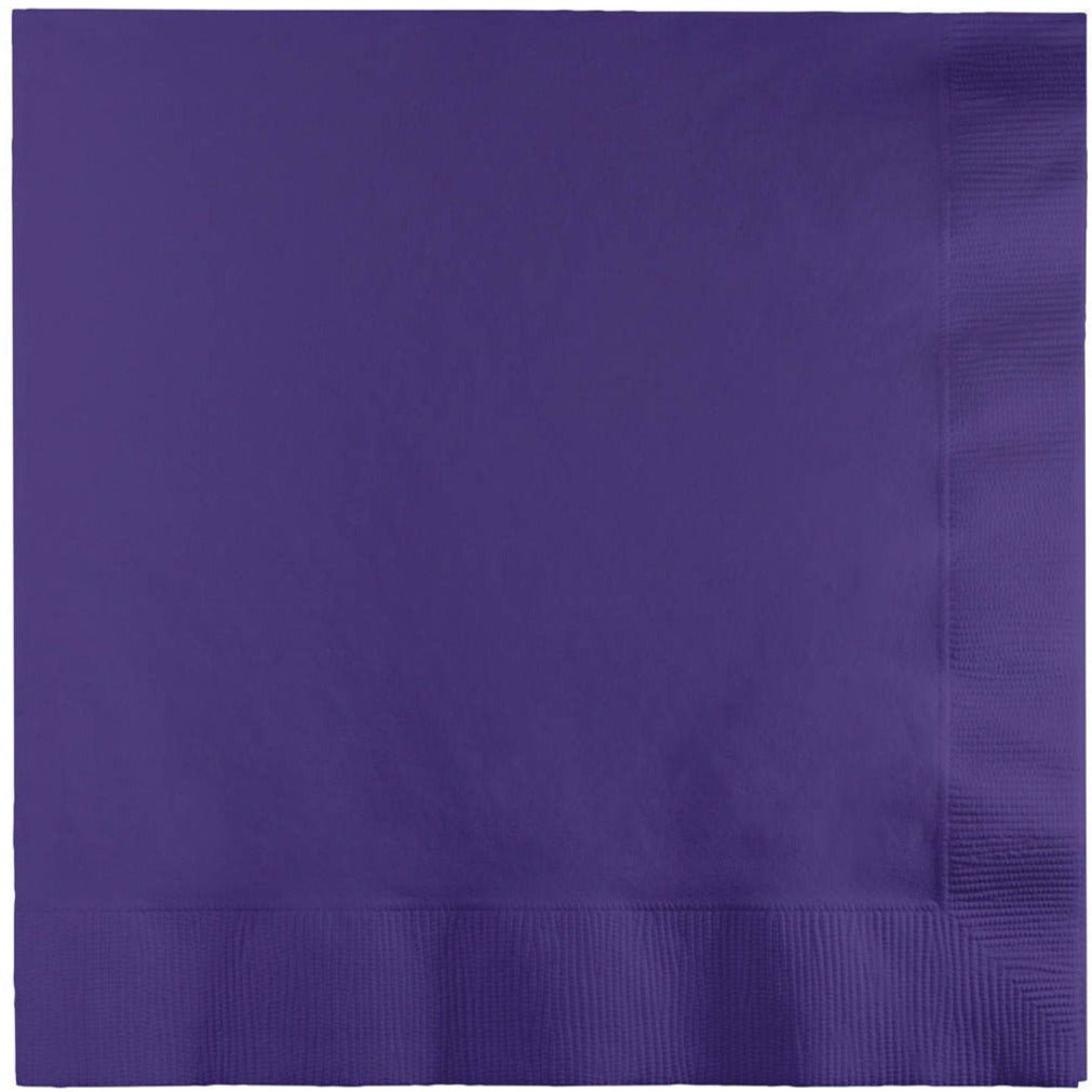 Purple Cocktail Napkins - Stesha Party