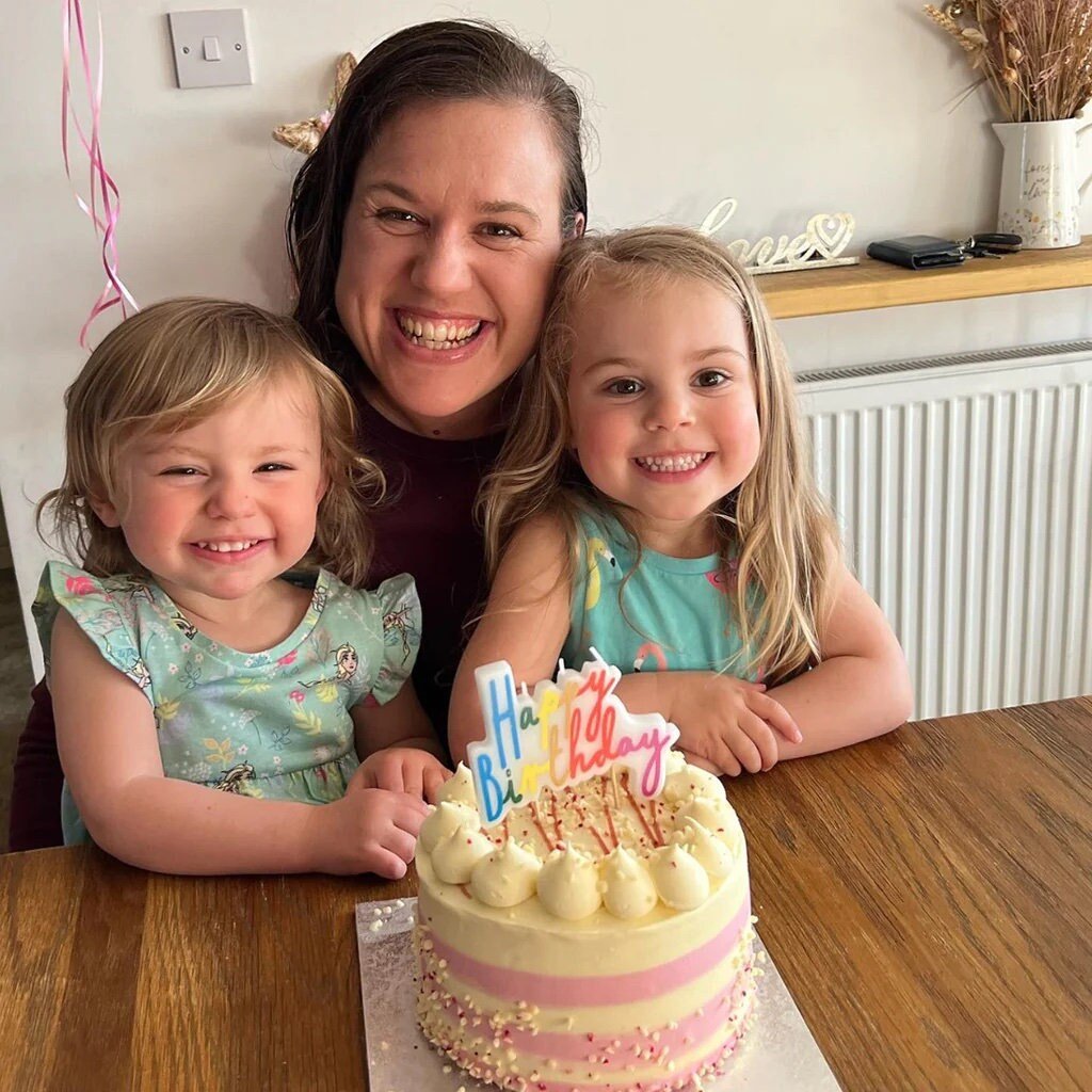 Rainbow Happy Birthday Candle - Stesha Party