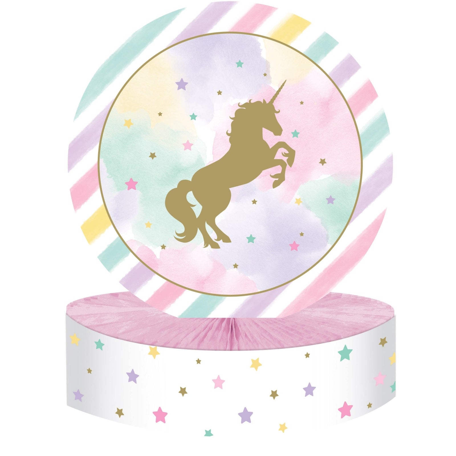 Rainbow Unicorn Table Centerpiece - Stesha Party