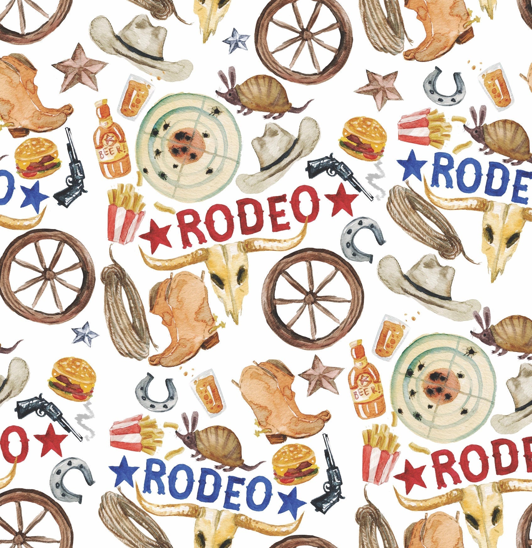 Rodeo Wrapping Paper - Stesha Party