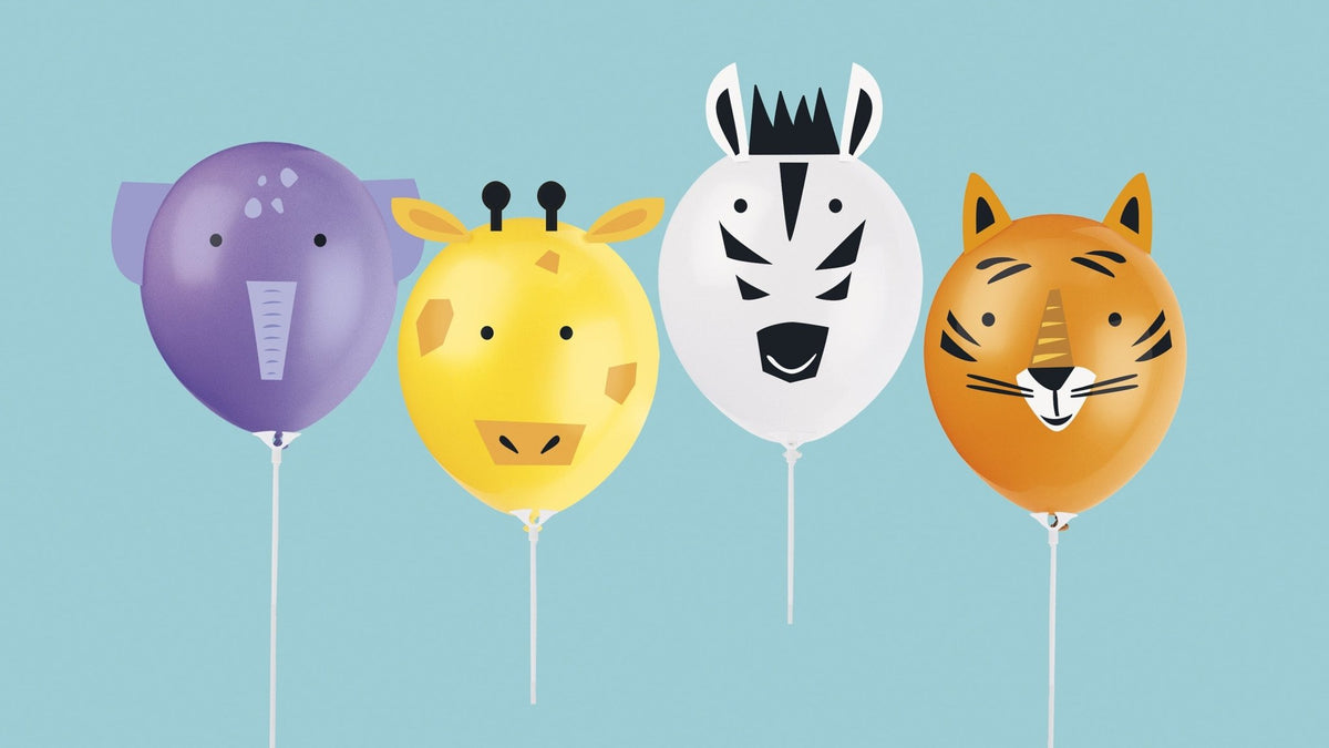 Safari Animal Party Balloon Kit - Stesha Party