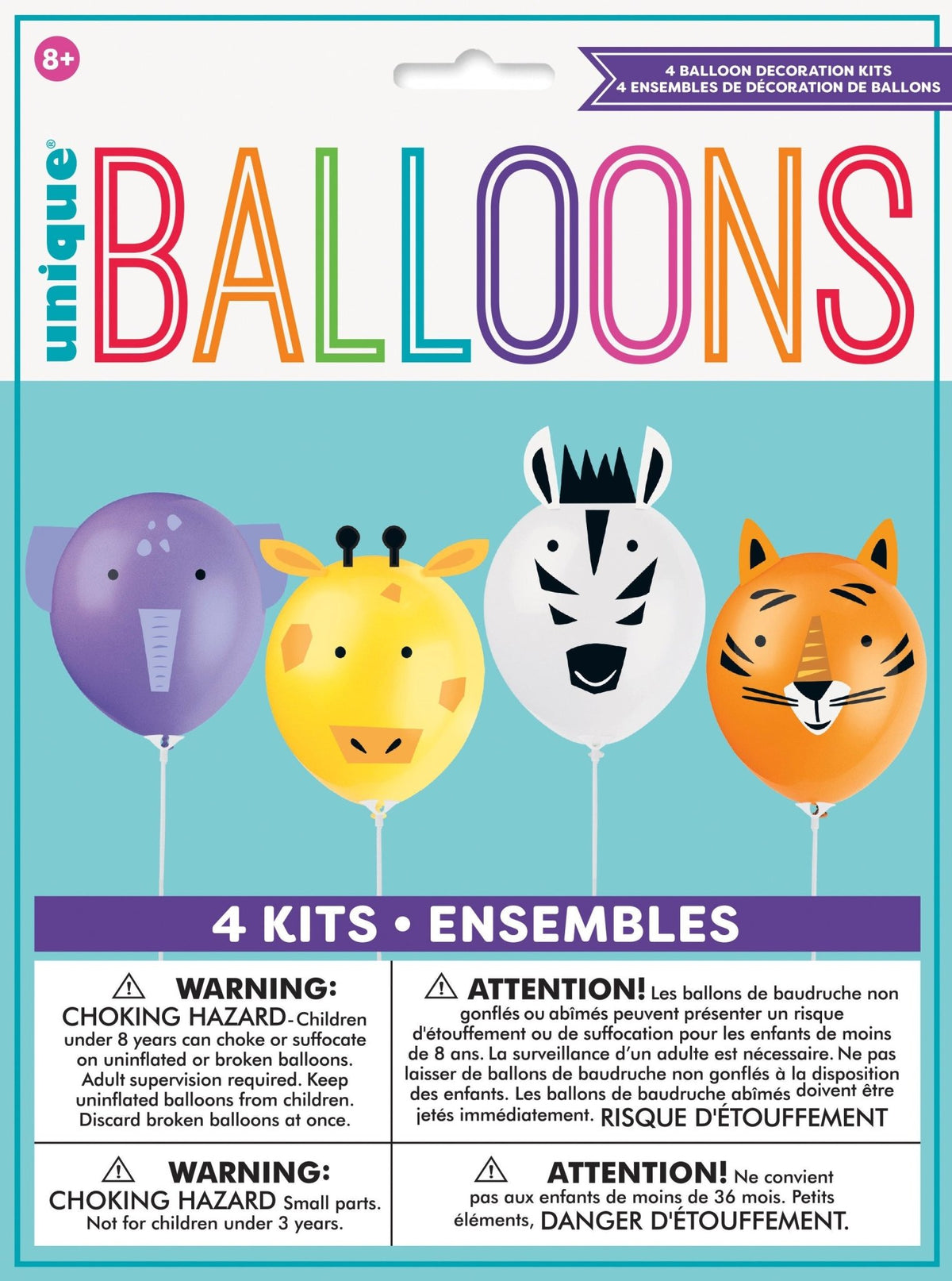Safari Animal Party Balloon Kit - Stesha Party