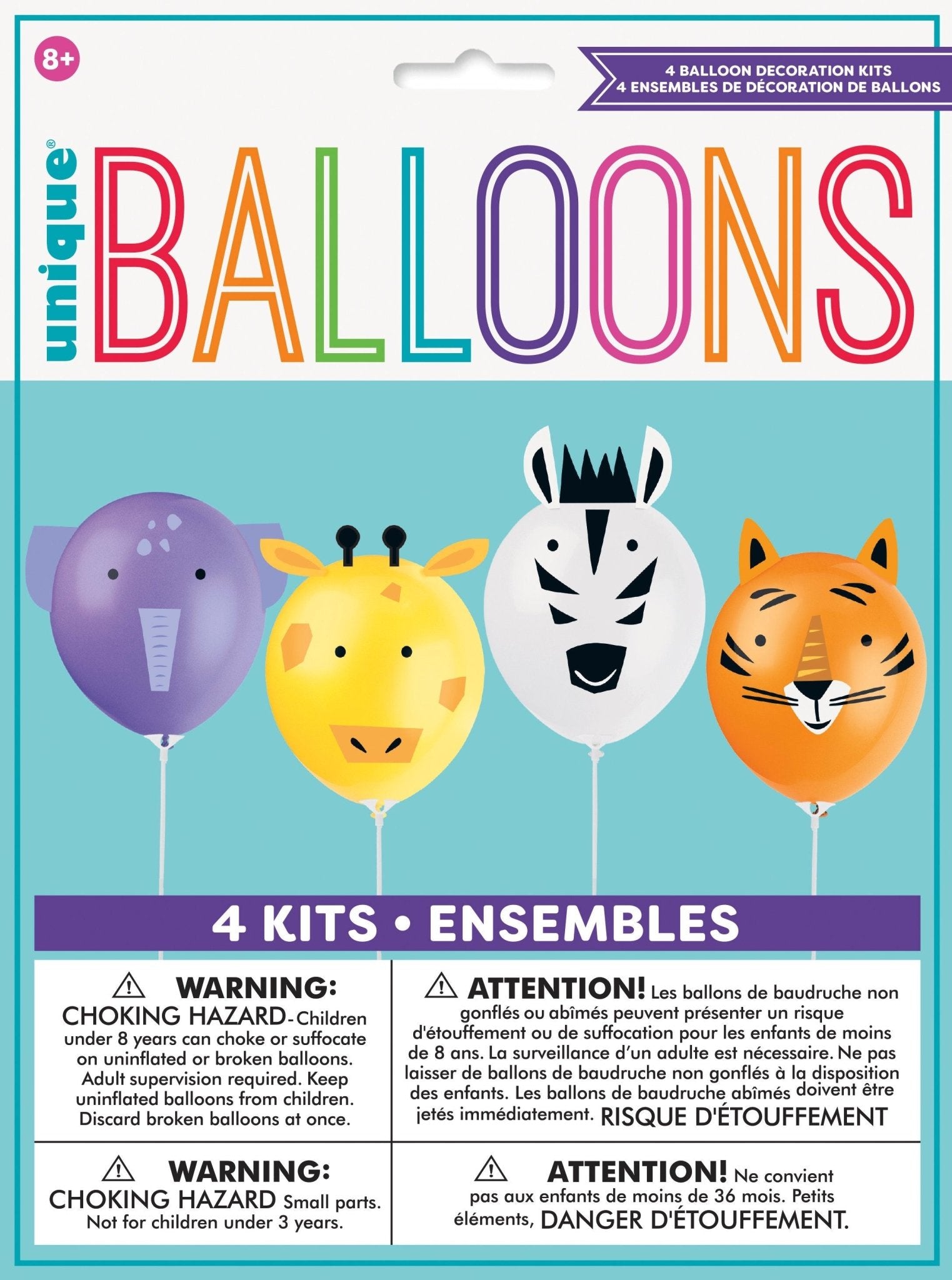 Safari Animal Party Balloon Kit - Stesha Party