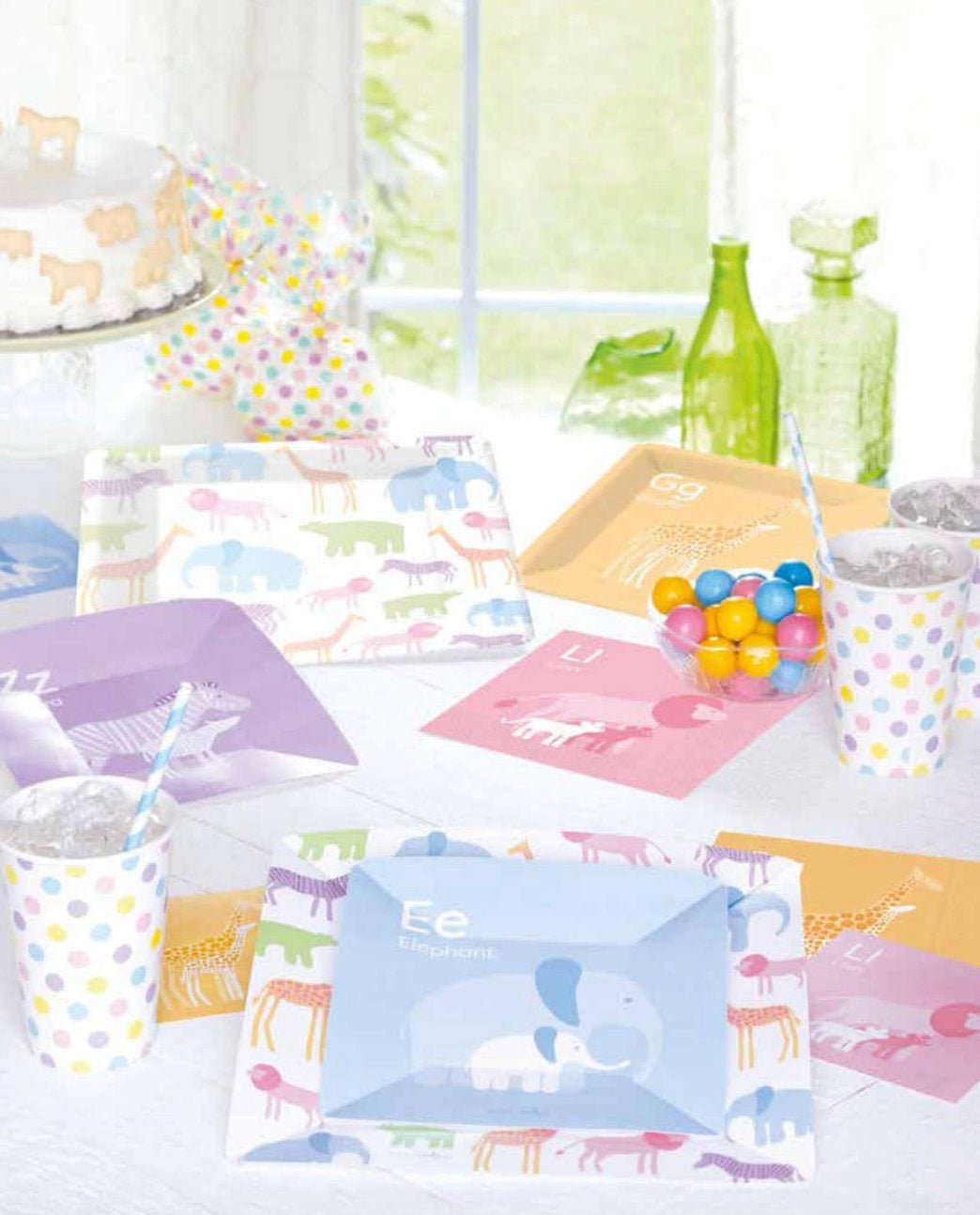 Safari Animal Party Plates - Stesha Party