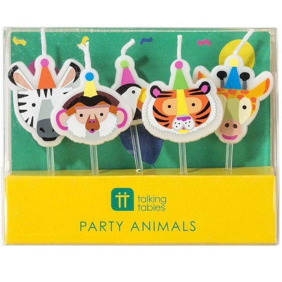 Safari Party Animal Candles - Stesha Party
