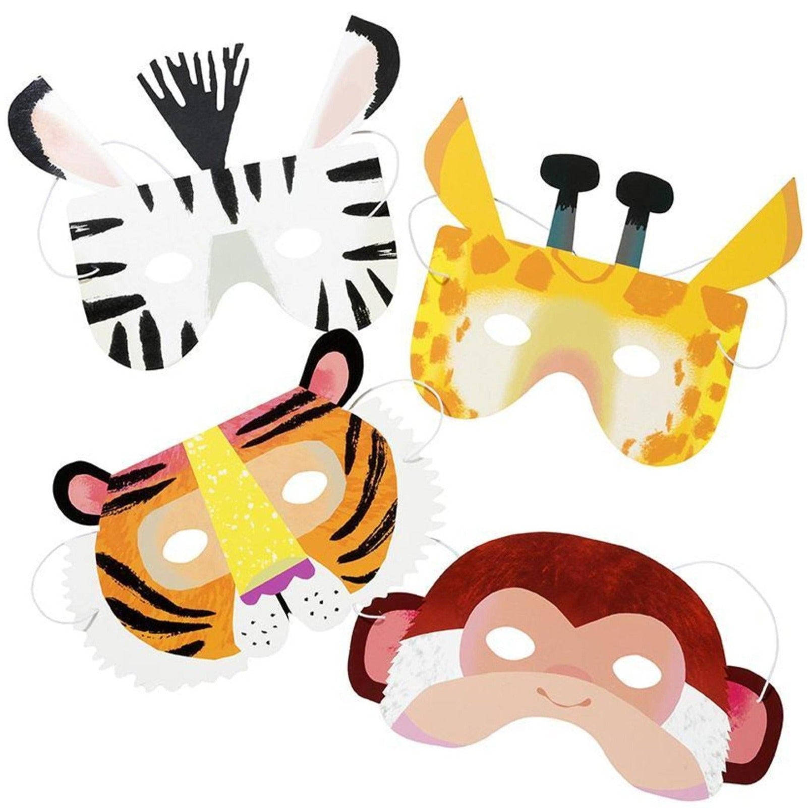 Safari Party Animal Masks - Stesha Party - animal, birthday