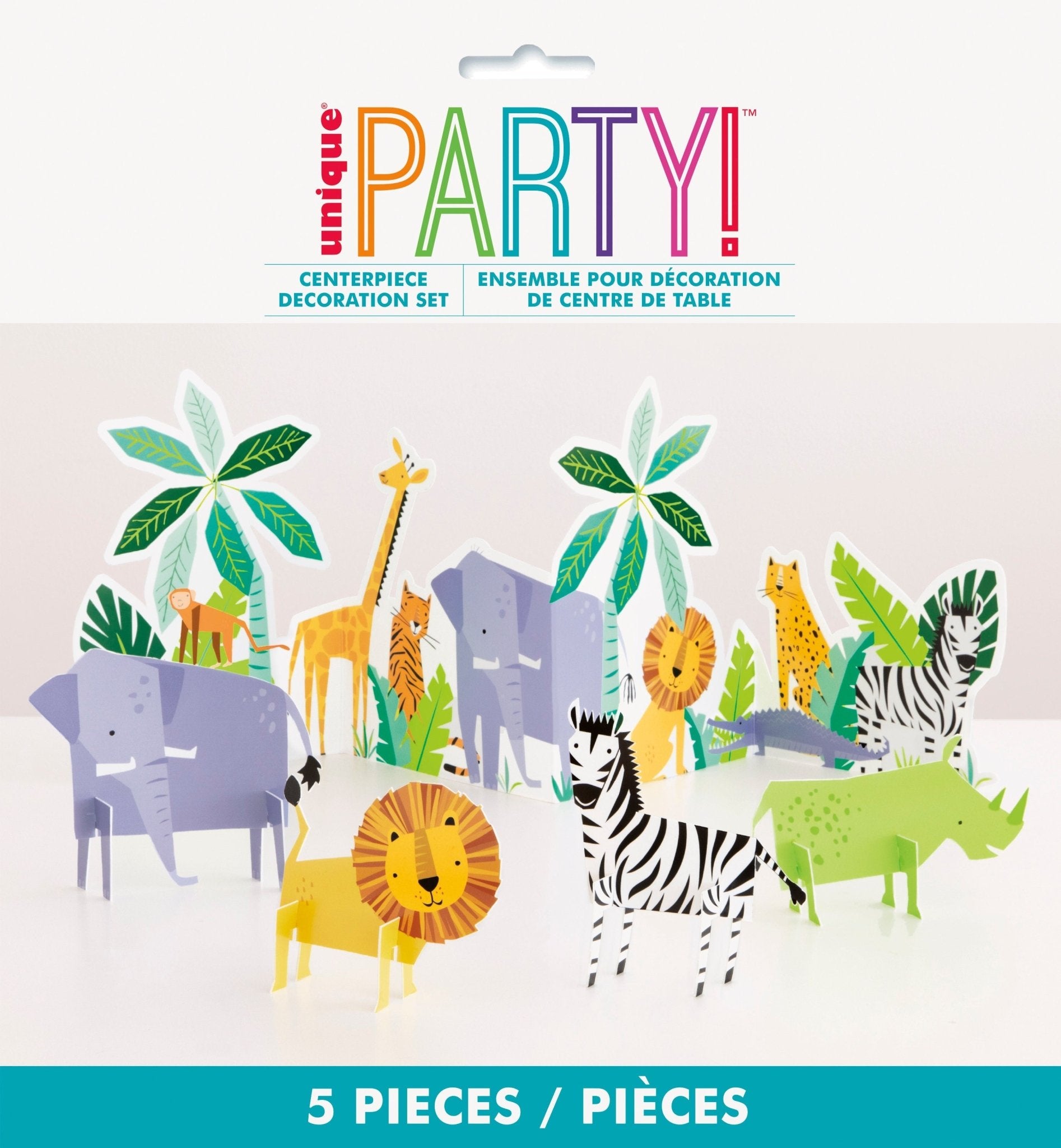 Safari Party Centerpiece - Stesha Party