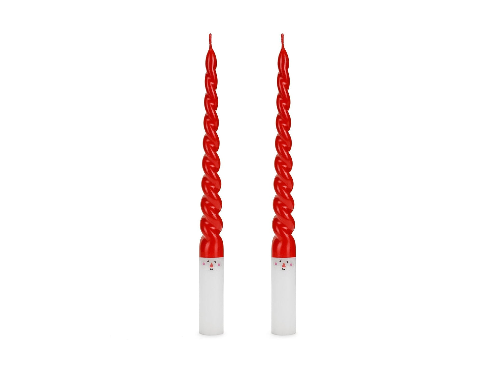 Santa Taper Candlesticks Set of 2 - Stesha Party