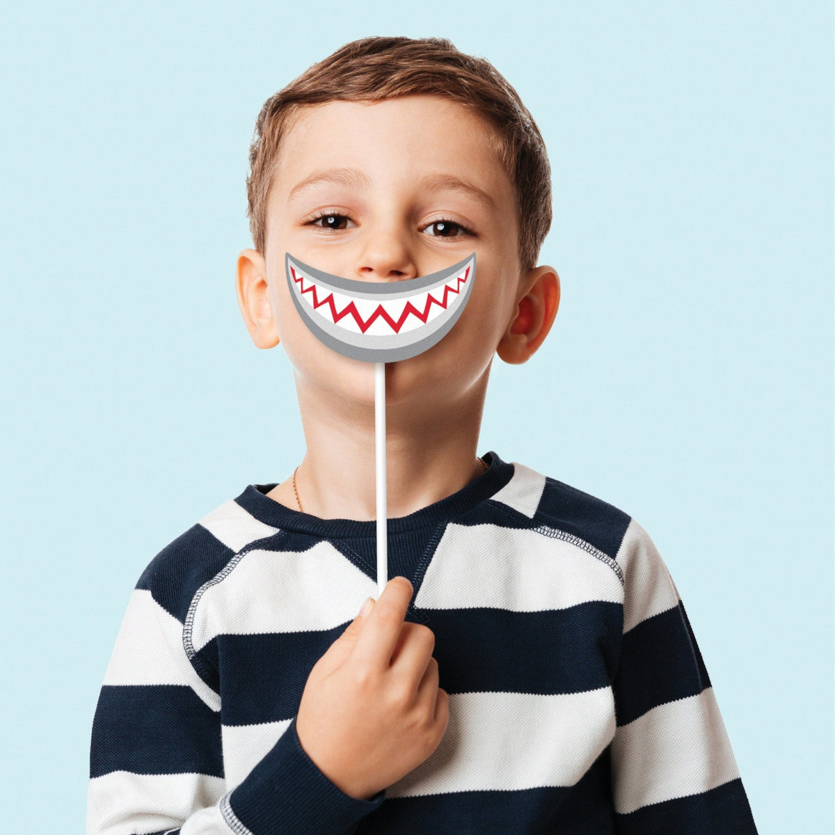 Shark Party Photo Props - Stesha Party