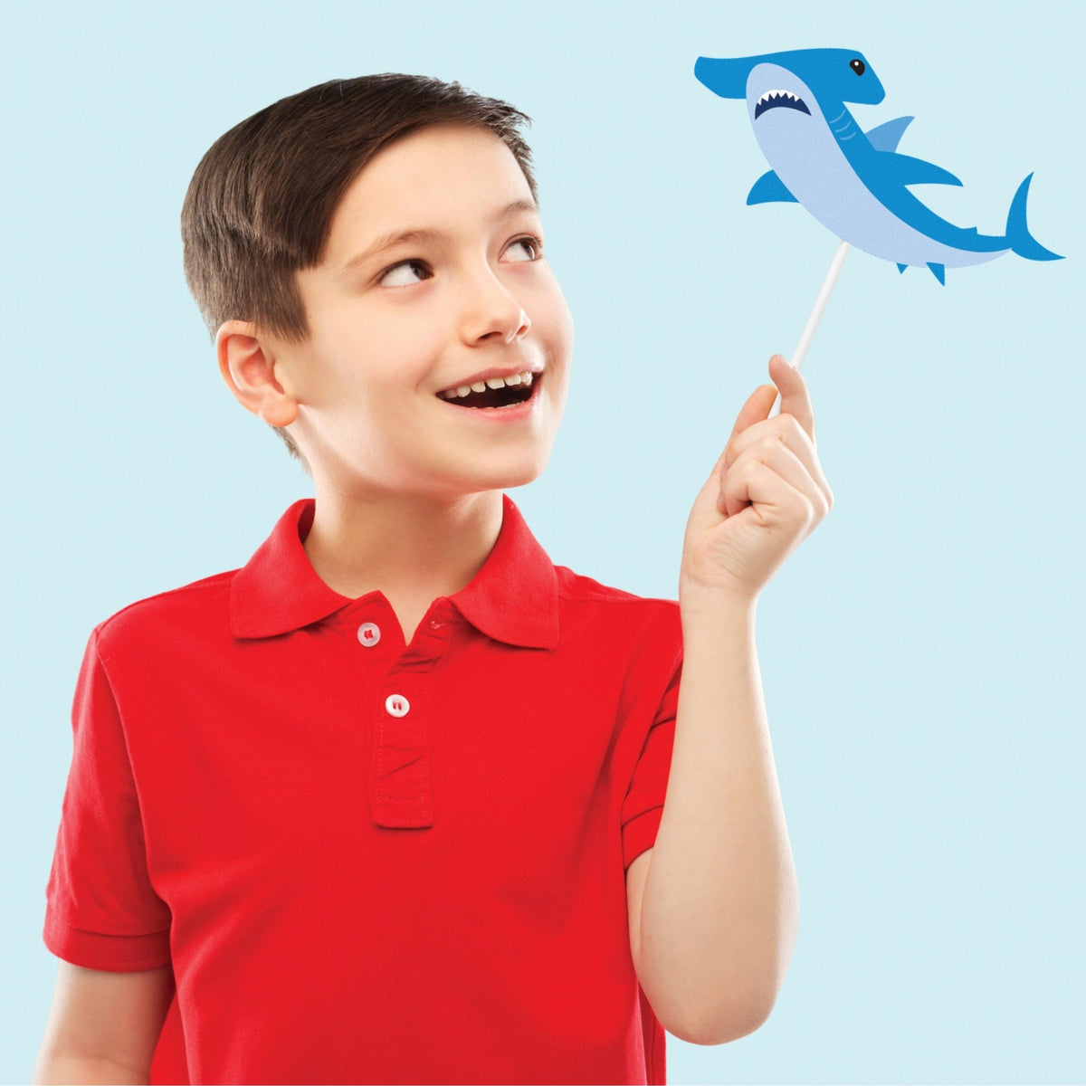 Shark Party Photo Props - Stesha Party