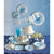 Silver & Blue Number "1" Birthday Crown - Stesha Party