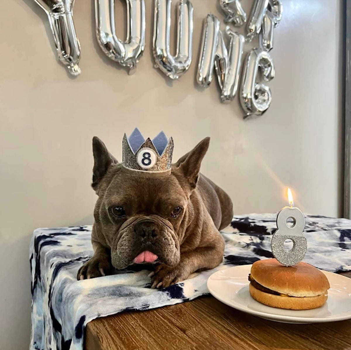 Silver Glitter Number Candles - Stesha Party