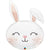 Smiling Bunny Foil Balloon - Stesha Party