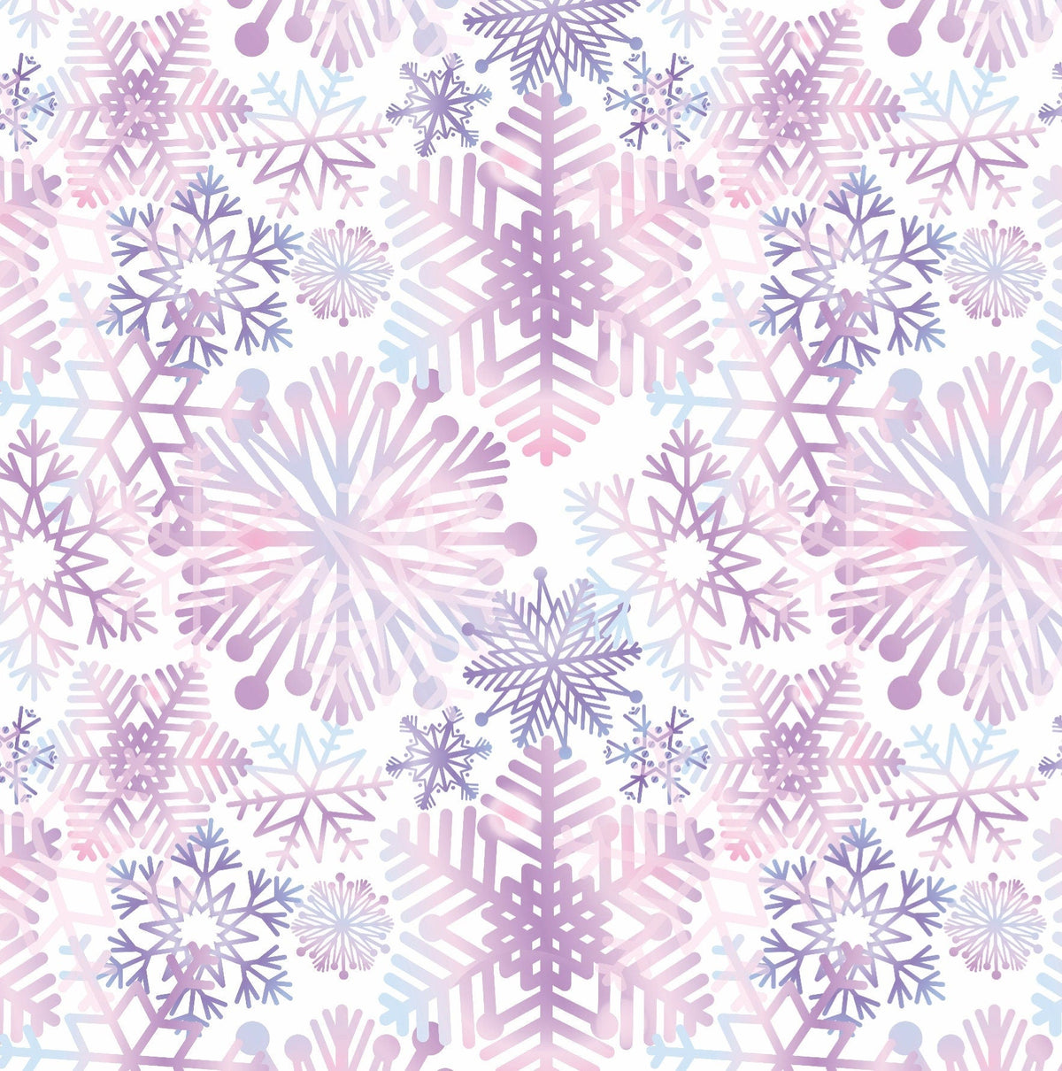 Snowflake Wrapping Paper - Stesha Party