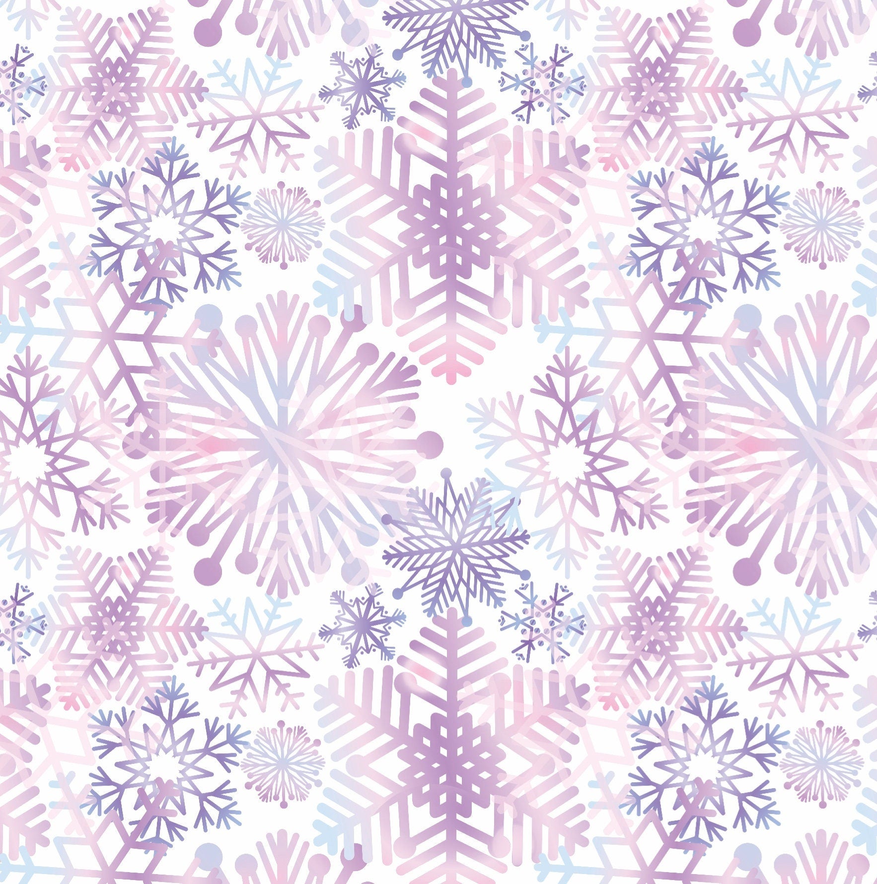 Snowflake Wrapping Paper