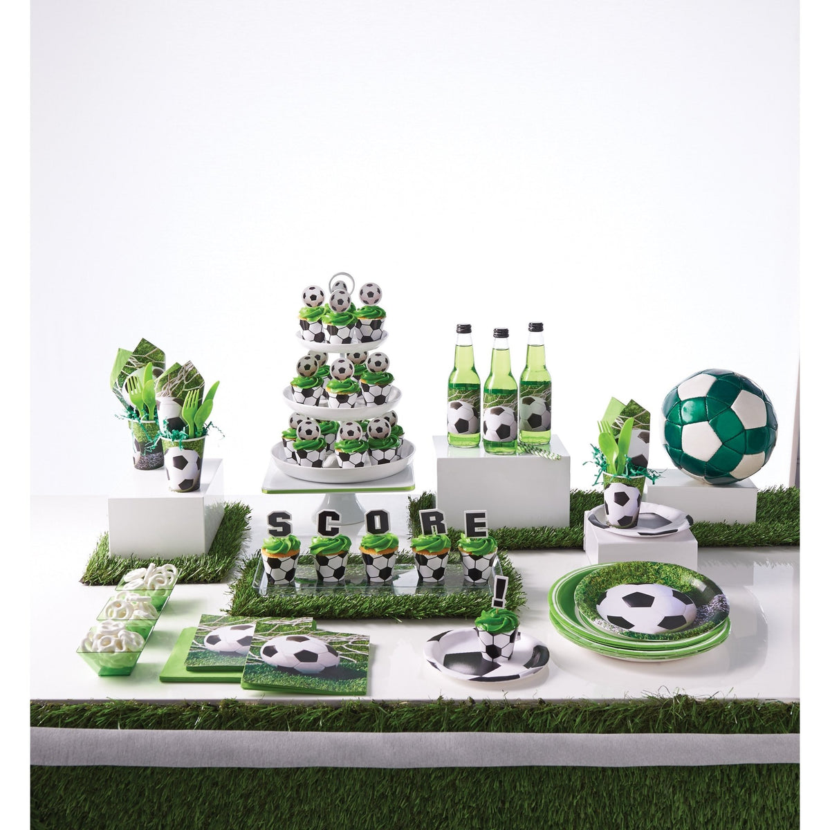 Soccer Party Cups - Stesha Party