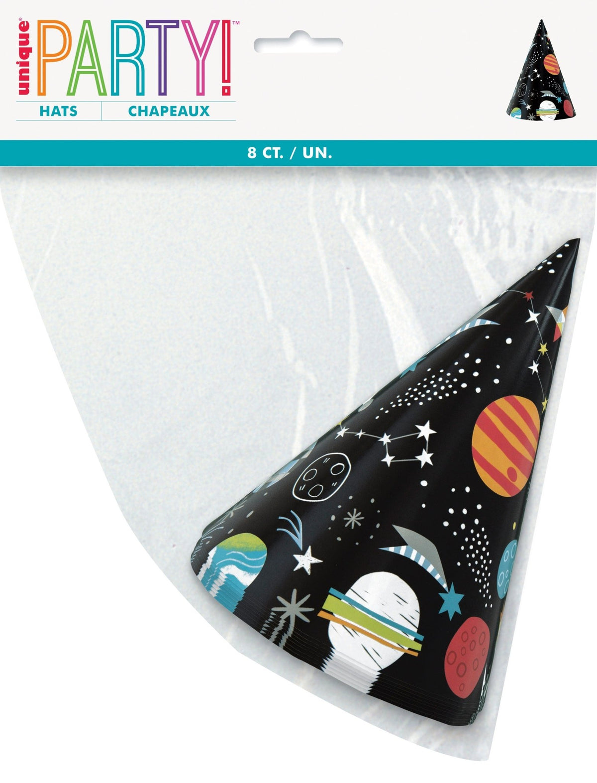 Space Birthday Party Hats - Stesha Party