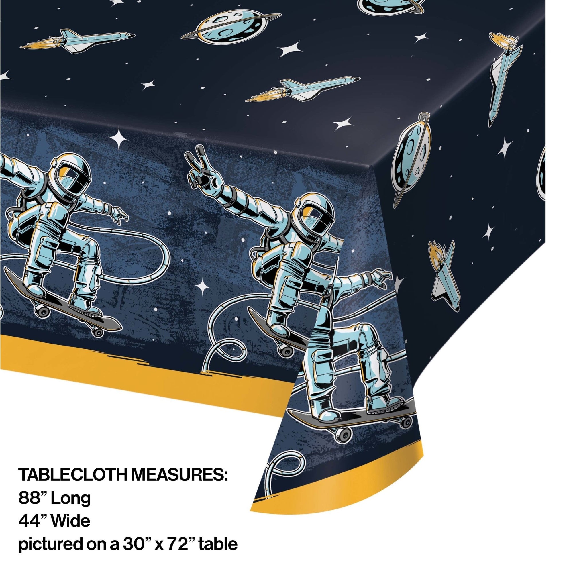 Space Skater Tablecloth - Stesha Party