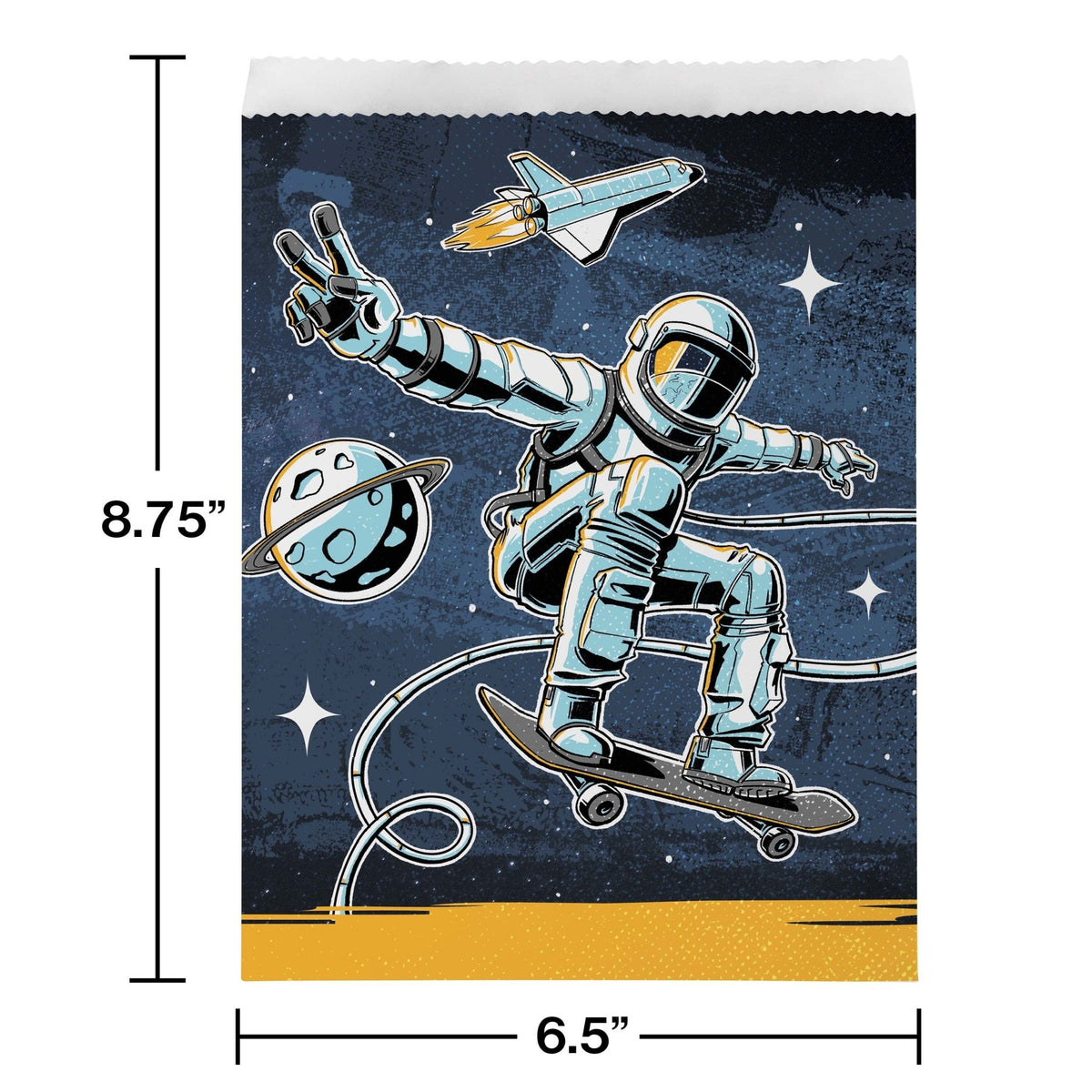 Space Skater Treat Bags - Stesha Party