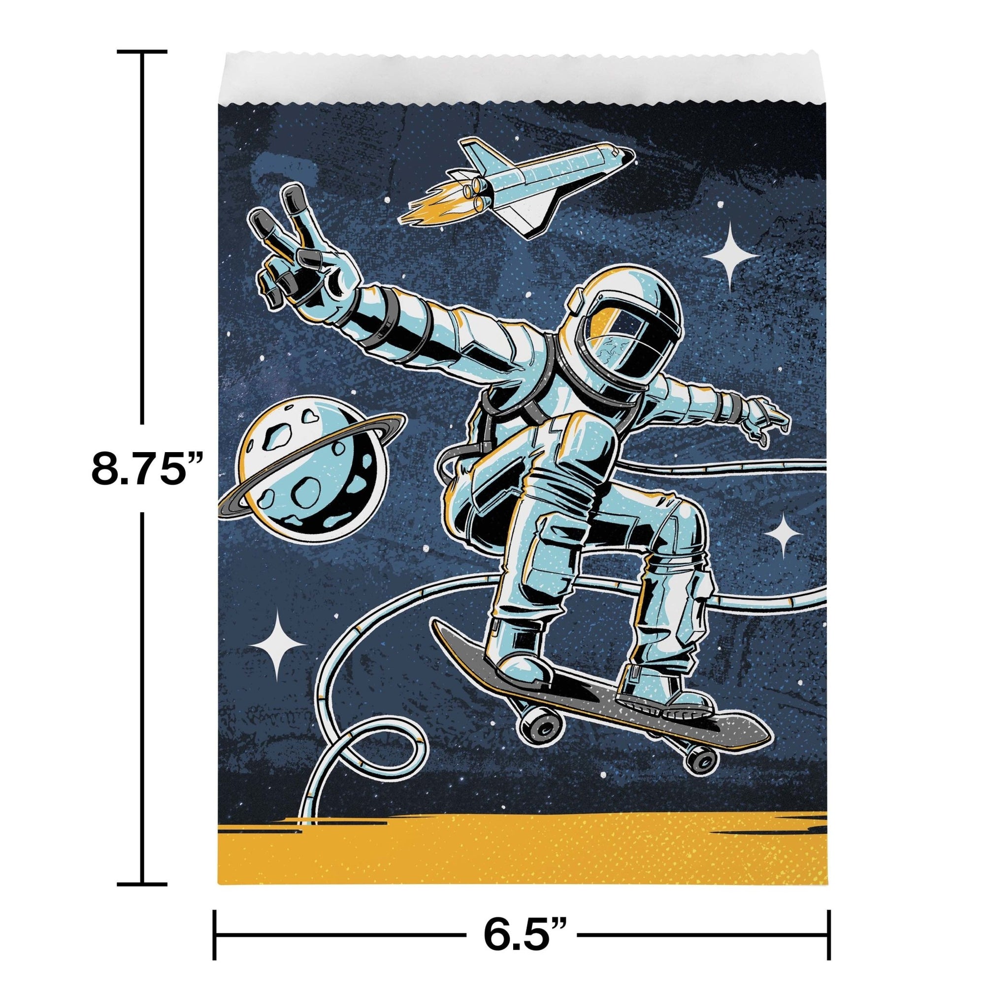 Space Skater Treat Bags - Stesha Party