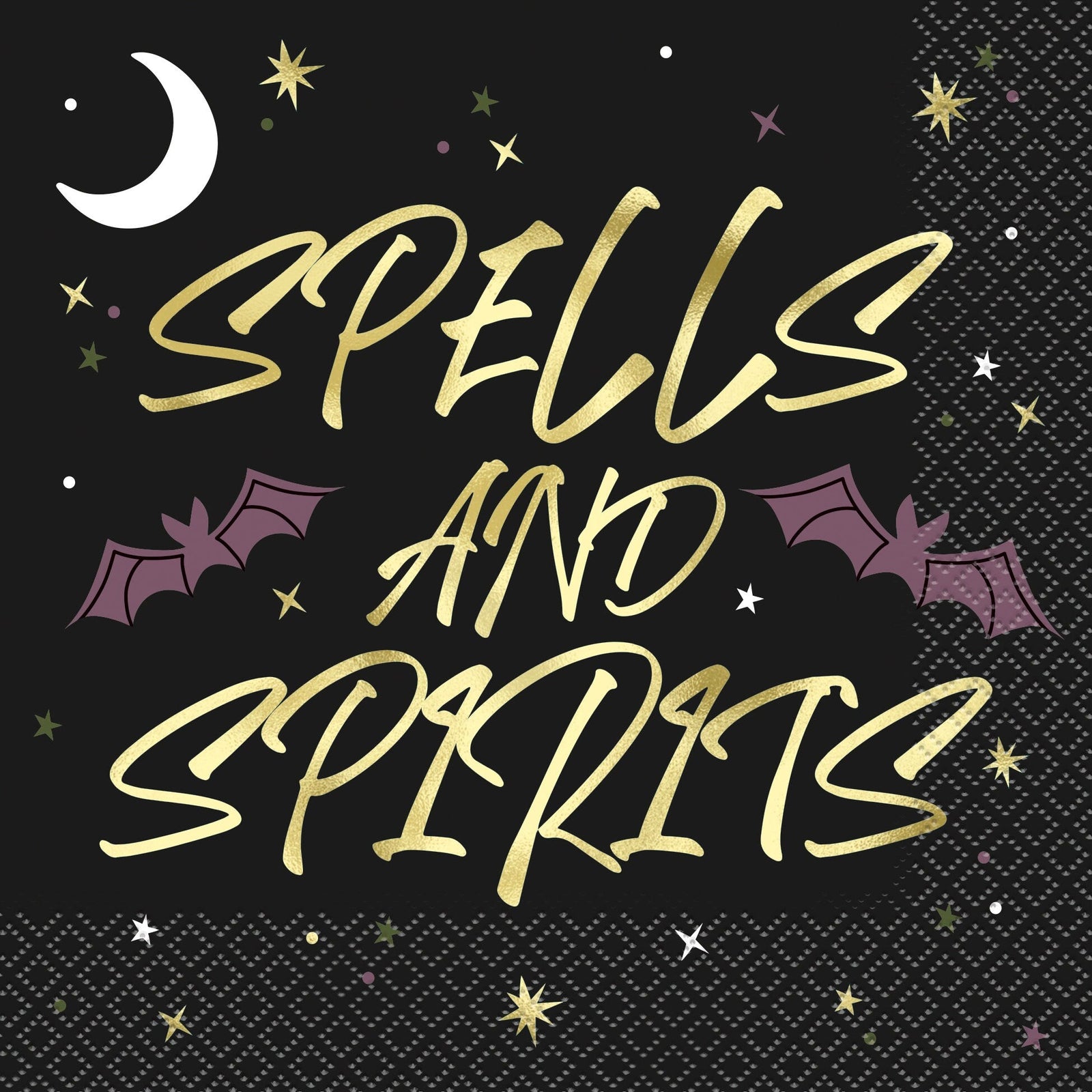 Spells & Spirits Spooky Halloween Napkins 16ct - Stesha Party