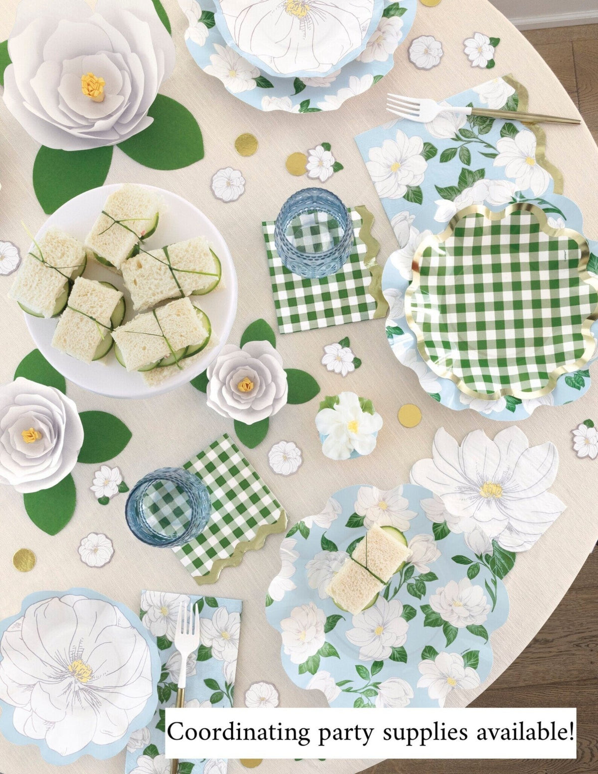 Spring Floral Paper Placemats 8ct - Stesha Party