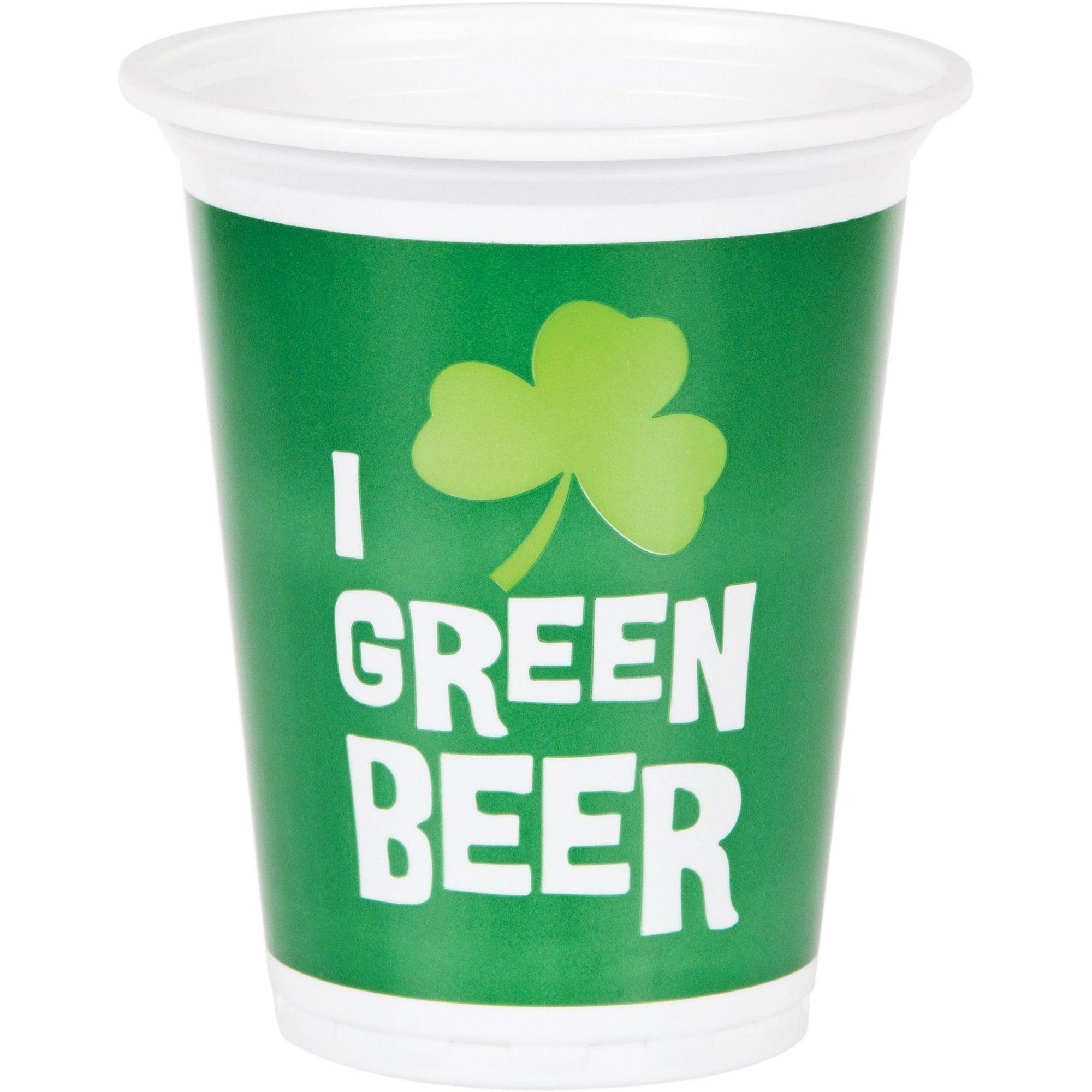 St Patrick's Day Party Cups - Stesha Party
