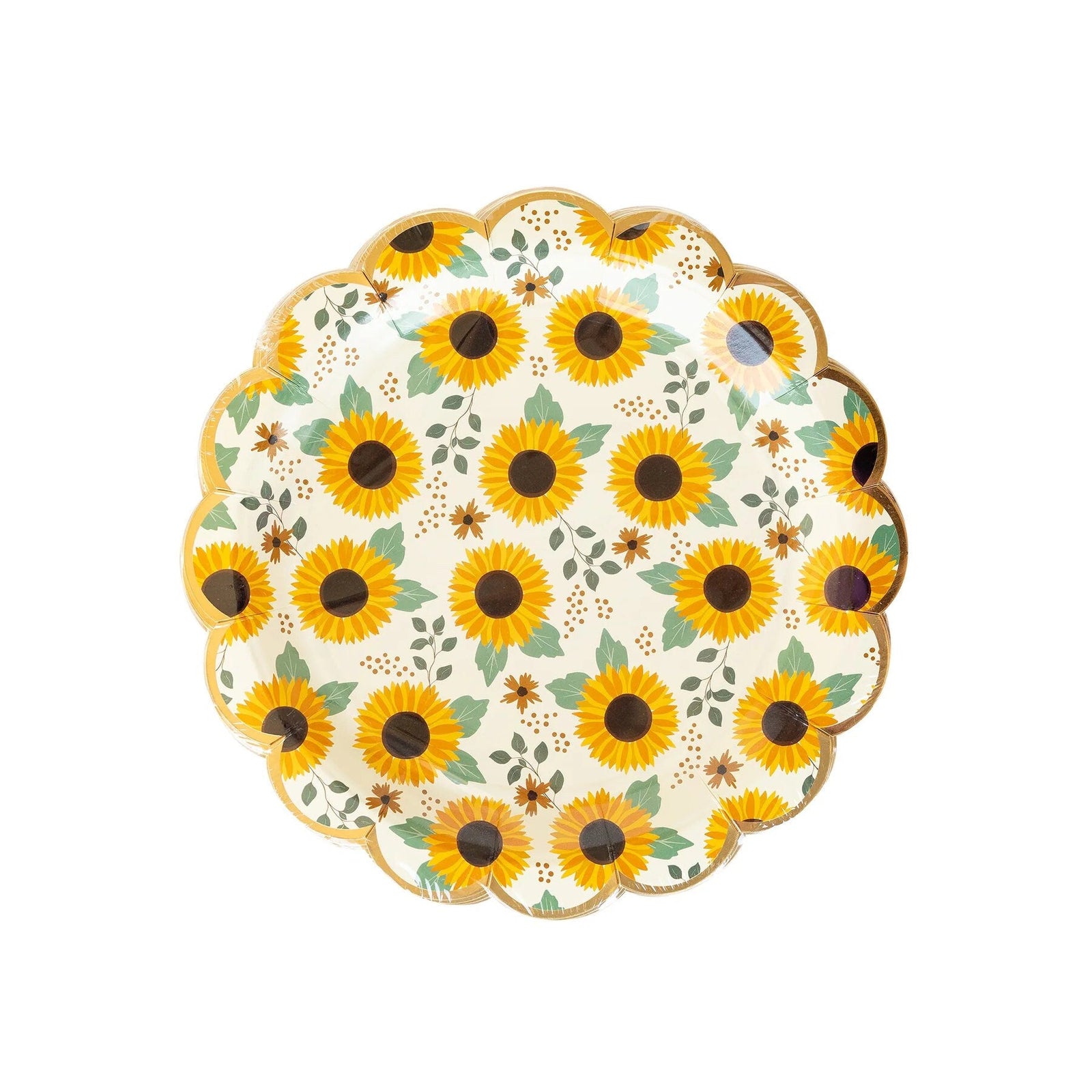 Sunflower Party Plates - Stesha Party
