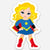 Supergirl Sticker - Stesha Party