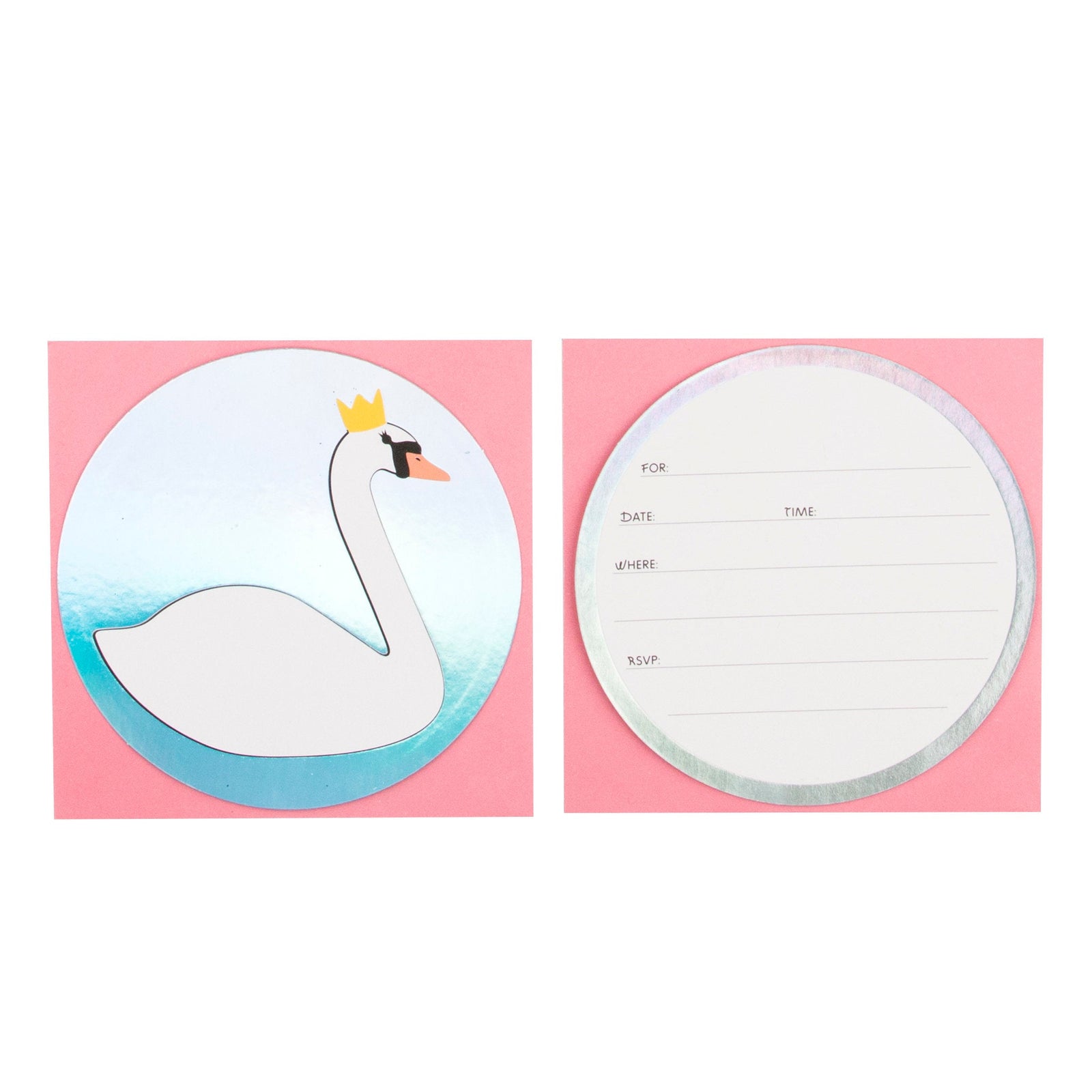 Swan Invitation Kit - Stesha Party