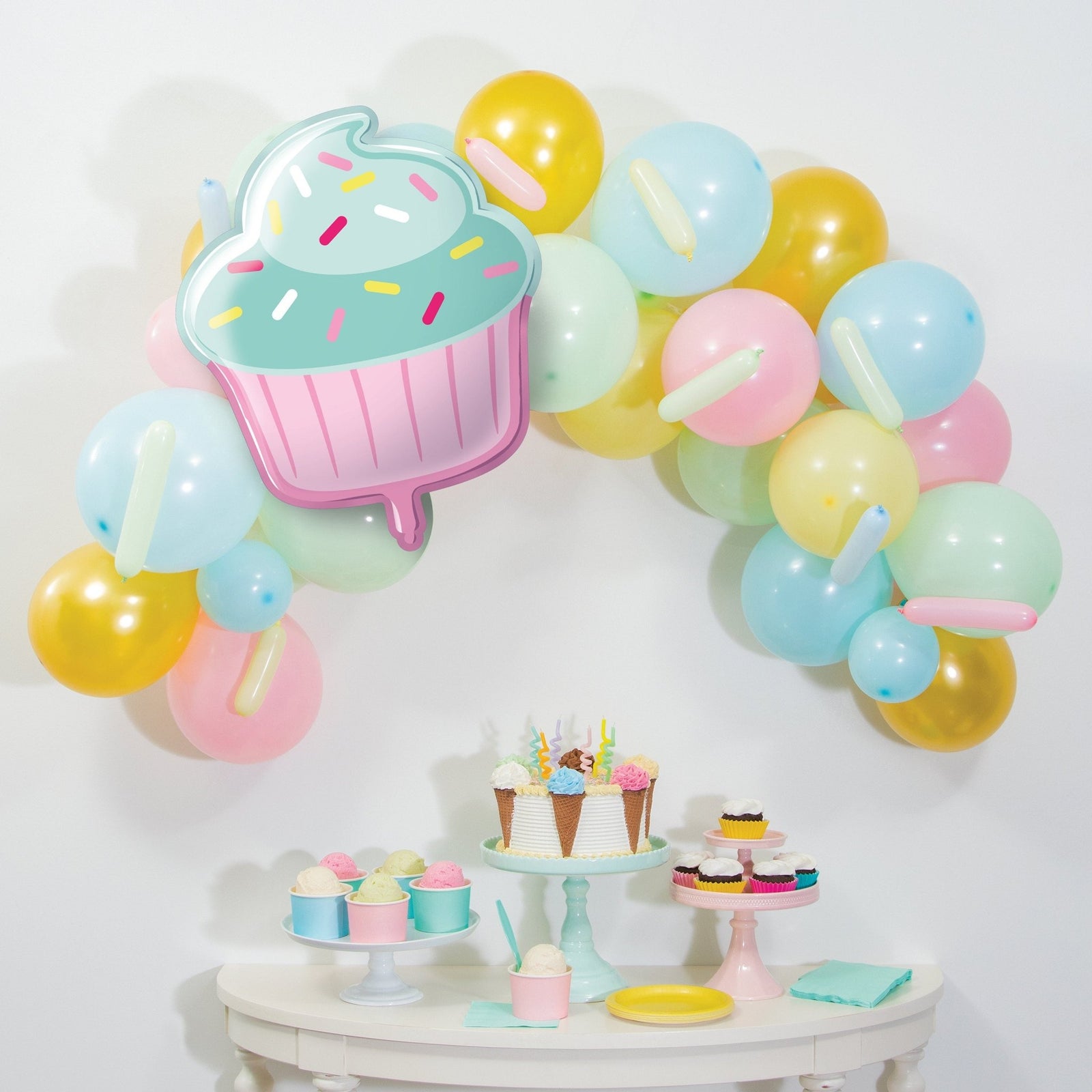 Sweet Treats Party Balloon Garland - Stesha Party