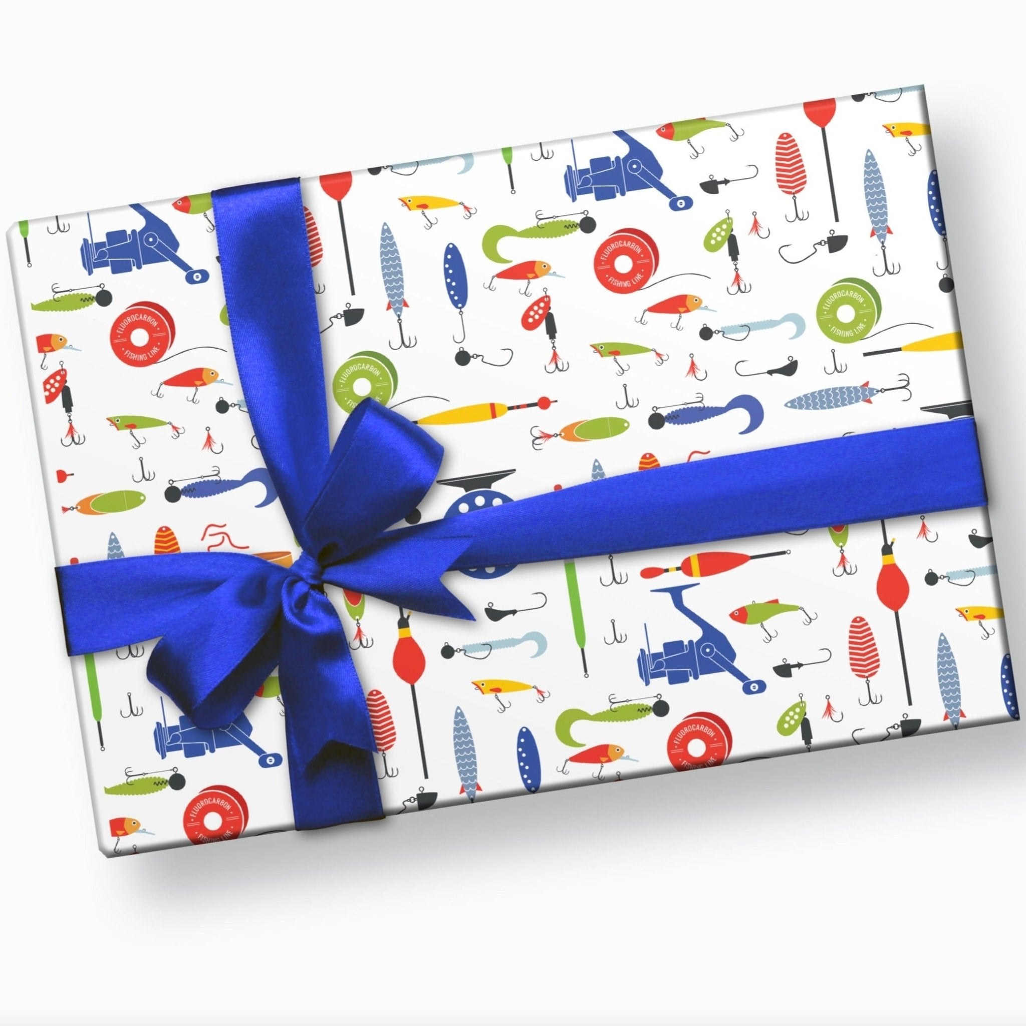 Gone Fishing Wrapping Paper, Dad Wrapping Paper, Fish Gift Wrap, O'fishally  One Wrapping Paper, Fisherman Wrapping Paper, Fishing Gift Wrap 