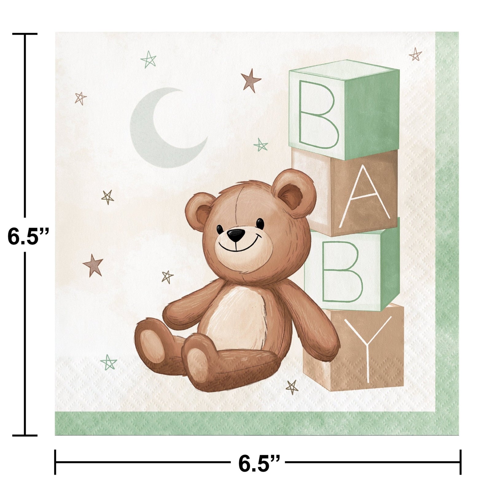 Teddy Bear Party Napkins - Stesha Party