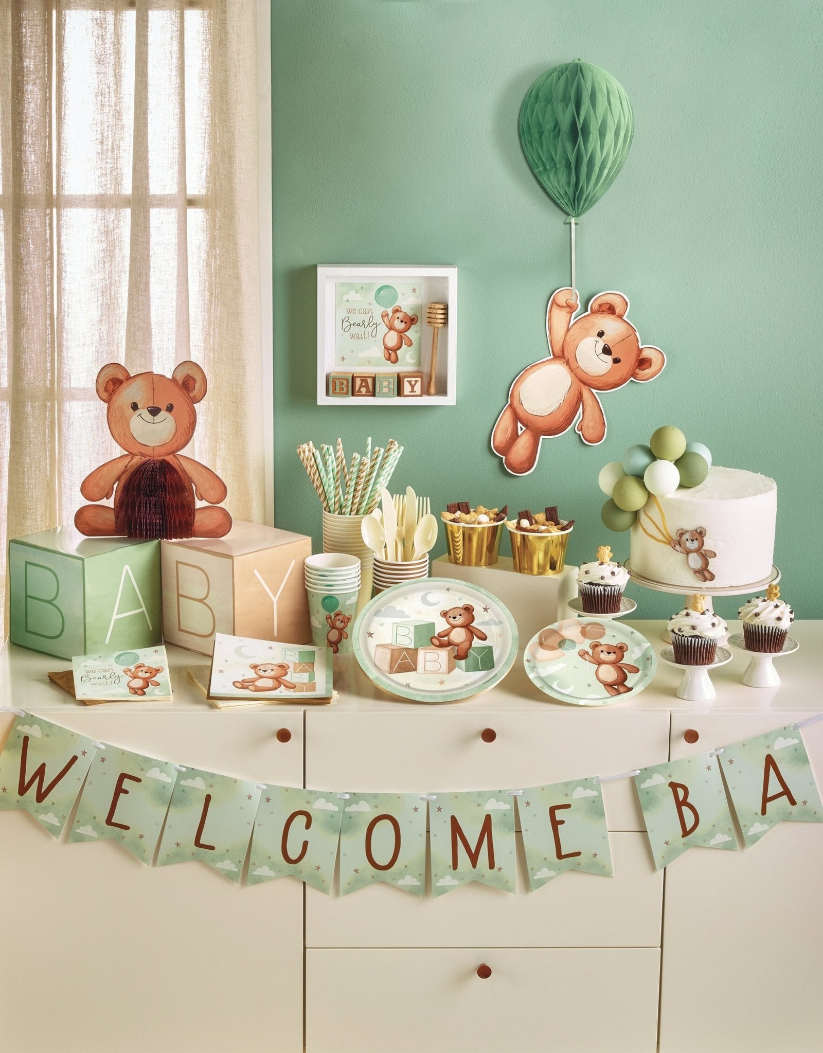 Teddy Bear Party Napkins - Stesha Party