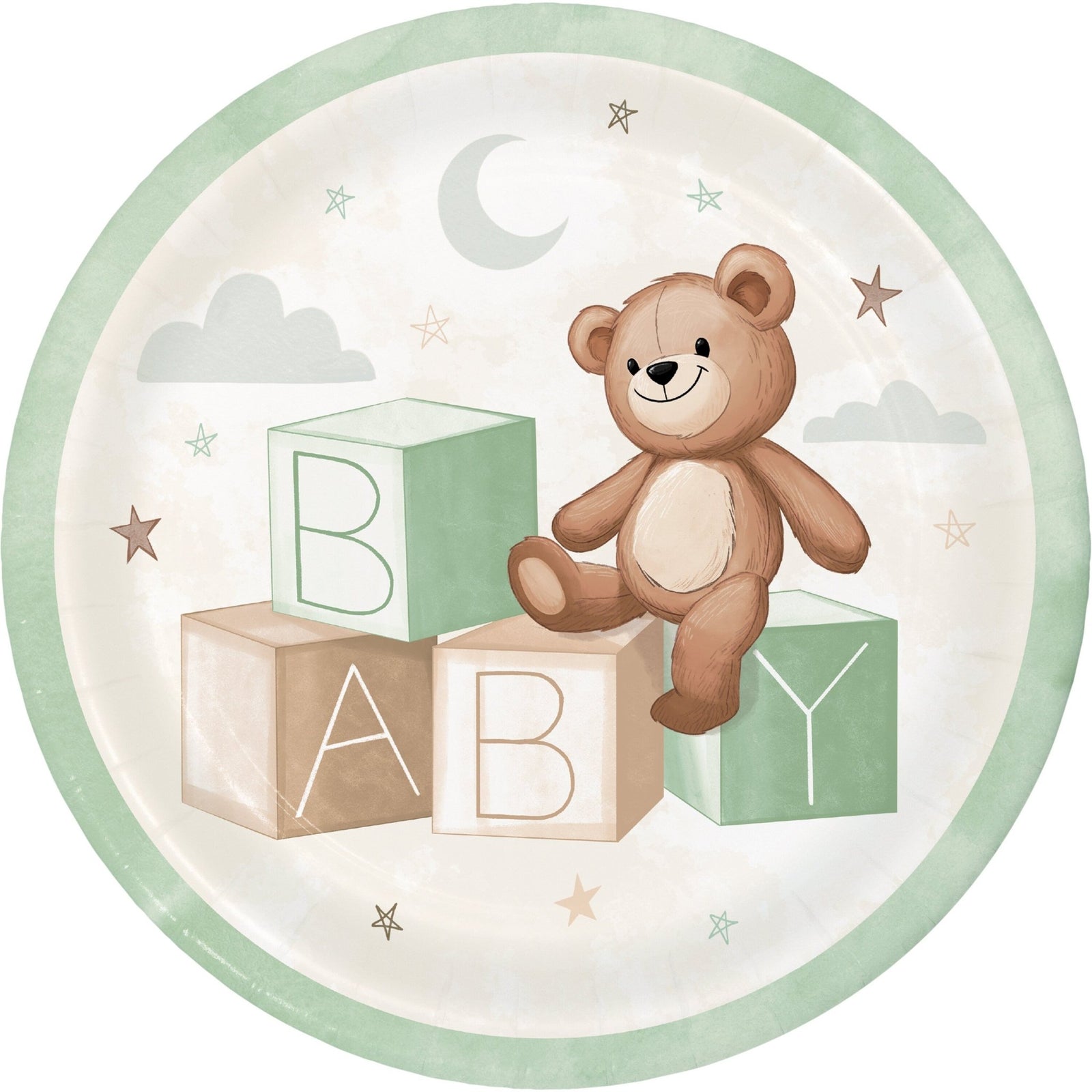 Teddy Bear Party Plates - Stesha Party
