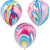 Tie Dye Marble Latex Balloons 12ct - Stesha Party