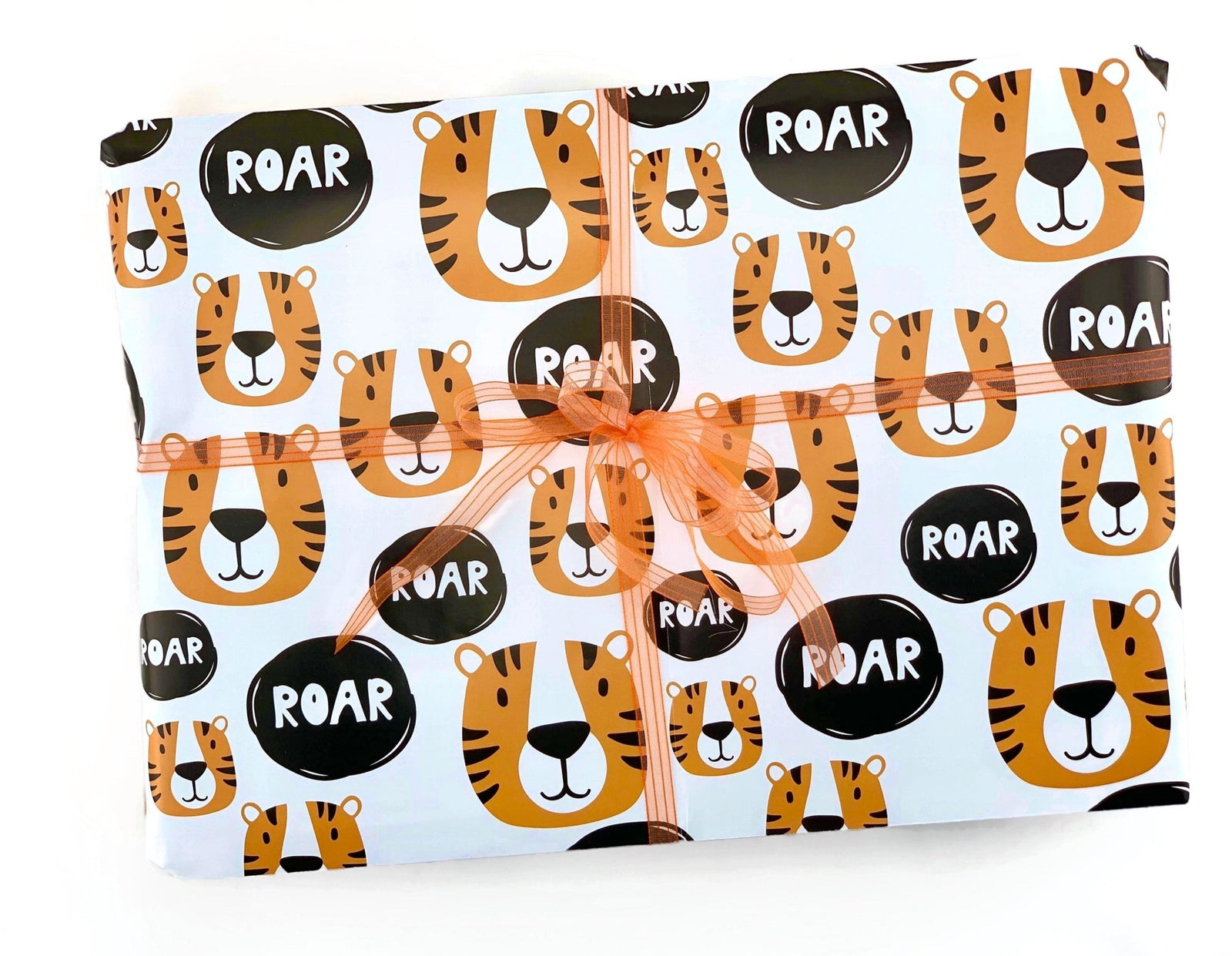 Tiger "Roar" Wrapping Paper - Stesha Party