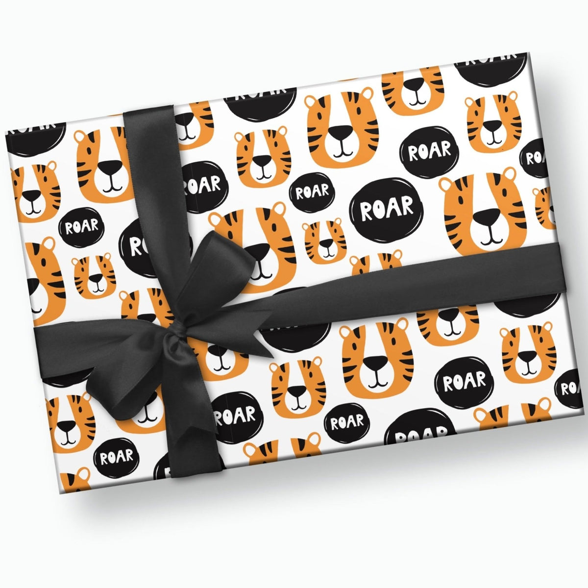 Tiger "Roar" Wrapping Paper - Stesha Party