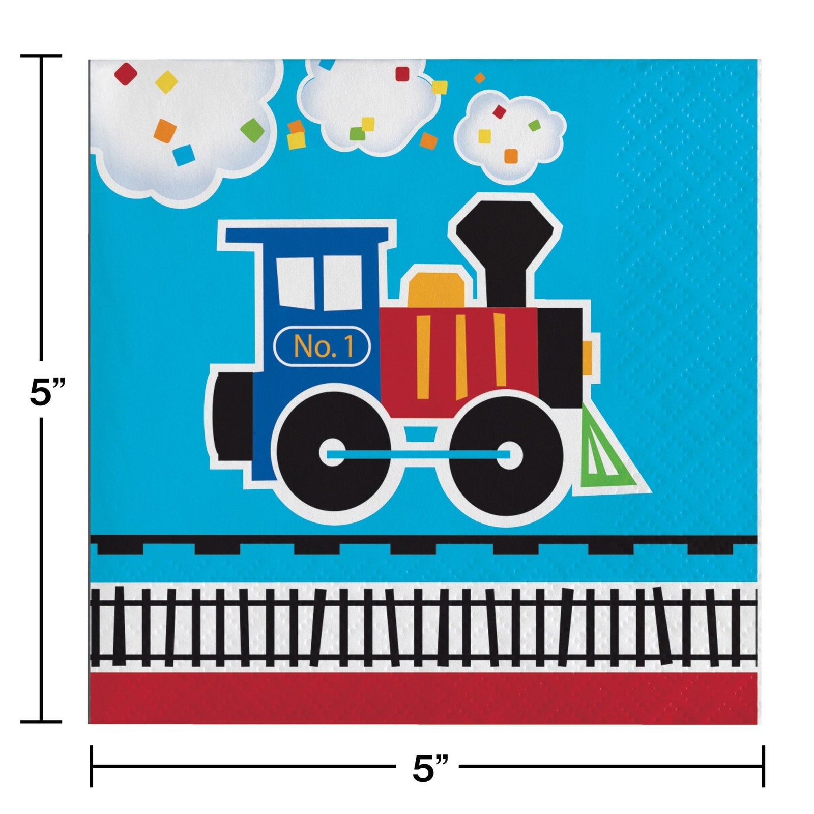 Train Party Tableware set - Stesha Party