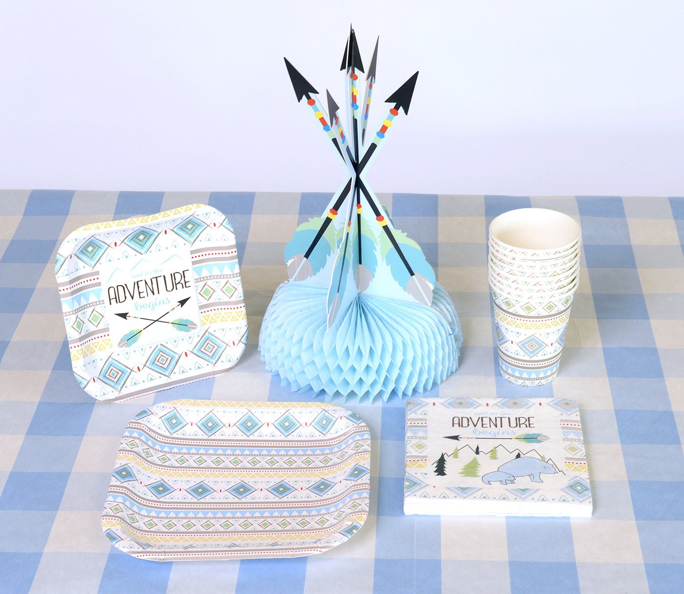 Tribal Arrow Centerpiece - Stesha Party