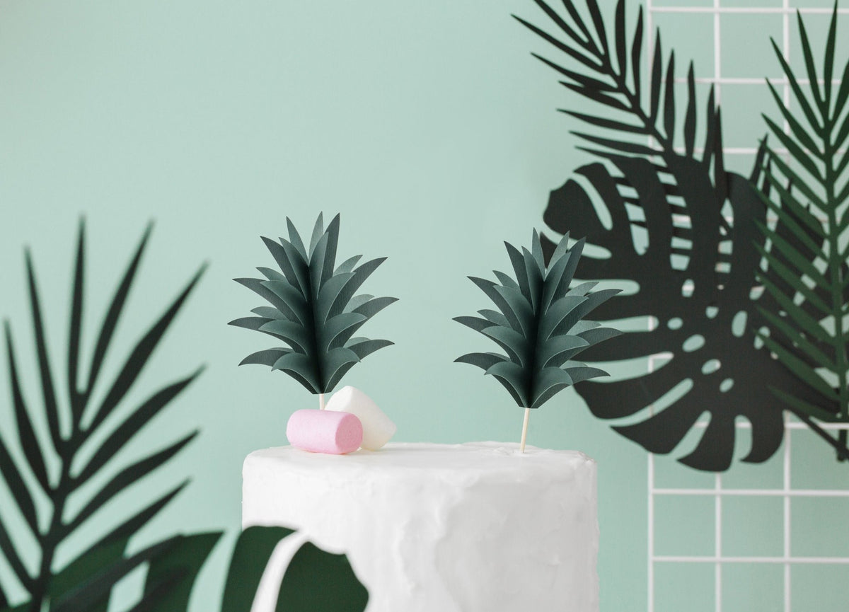 Tropical Pineapple Party Picks - Stesha Party