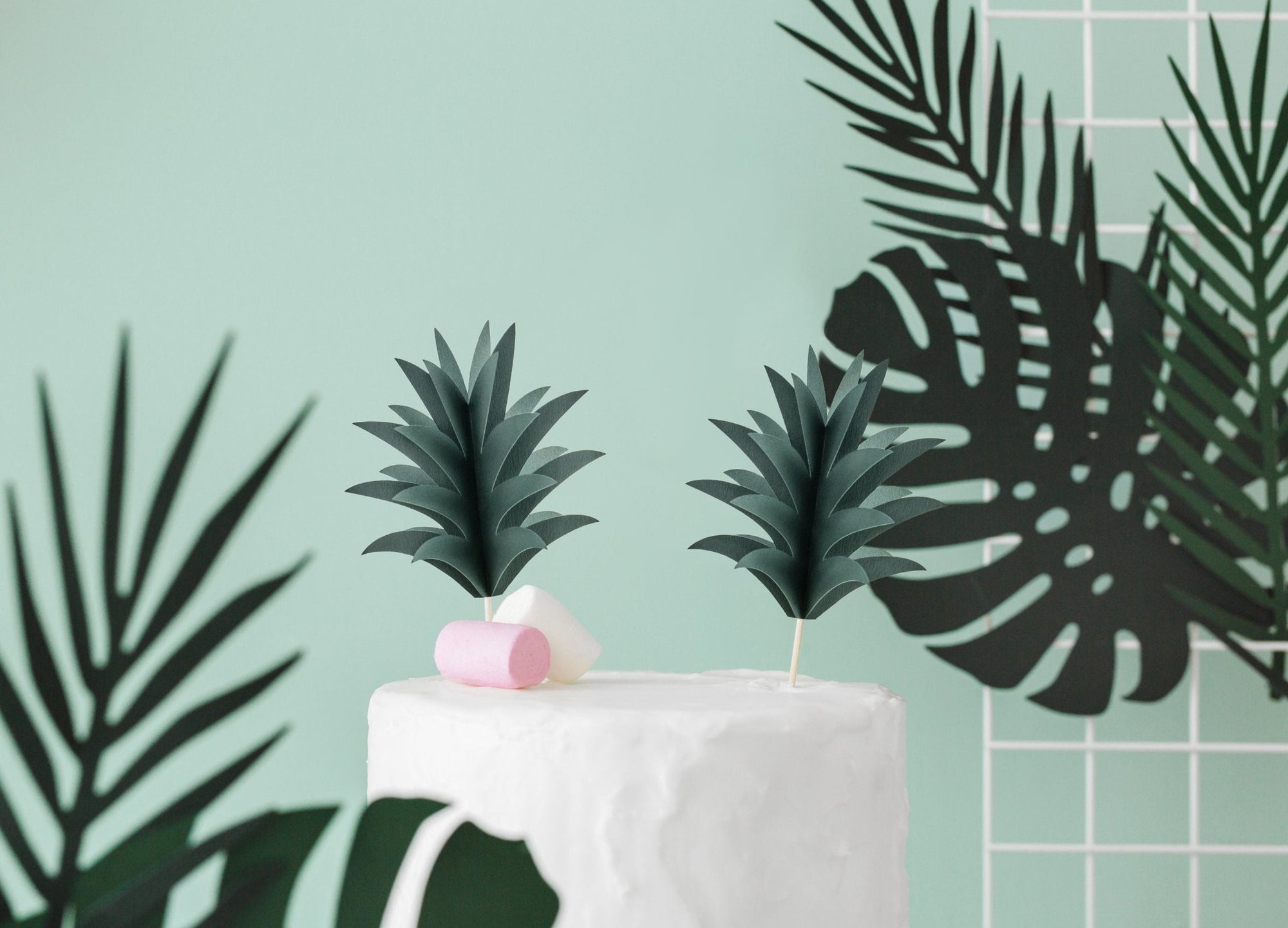 Tropical Pineapple Party Picks - Stesha Party