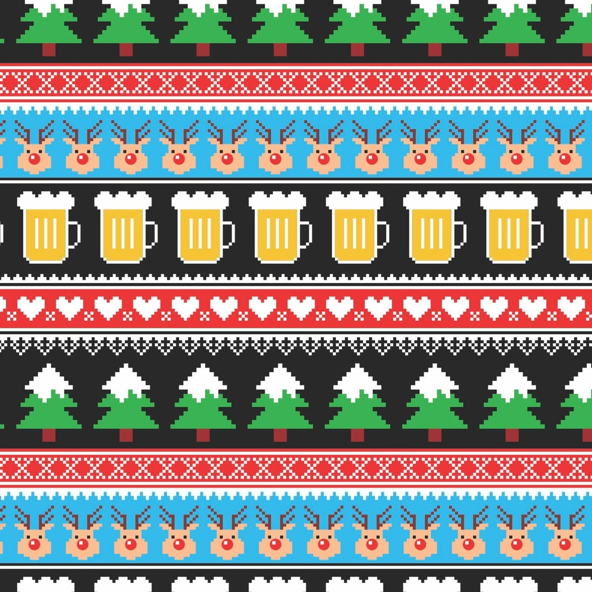 Ugly Sweater Christmas Gift Wrap - Stesha Party