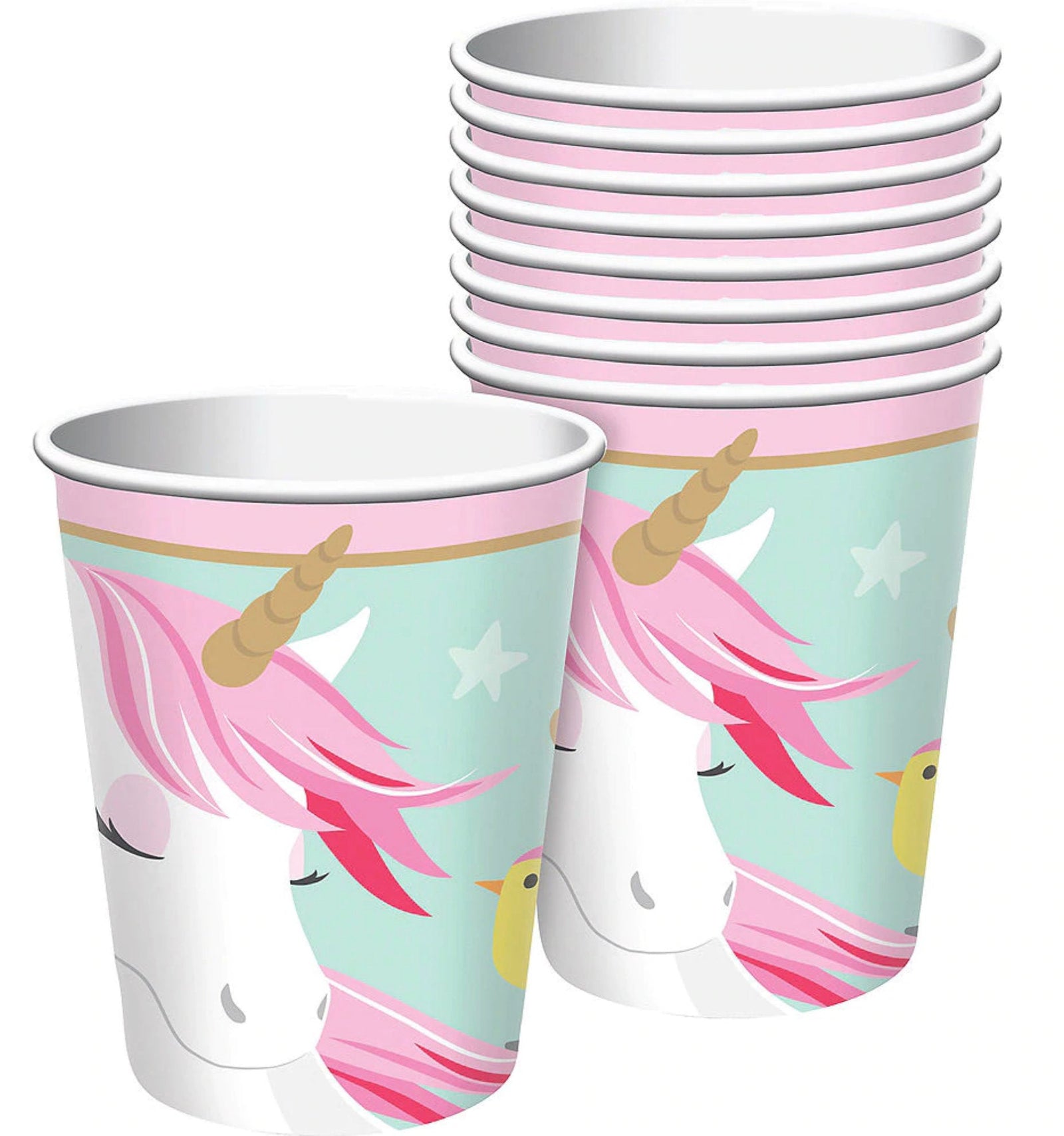 Unicorn Floral Party Cups - Stesha Party